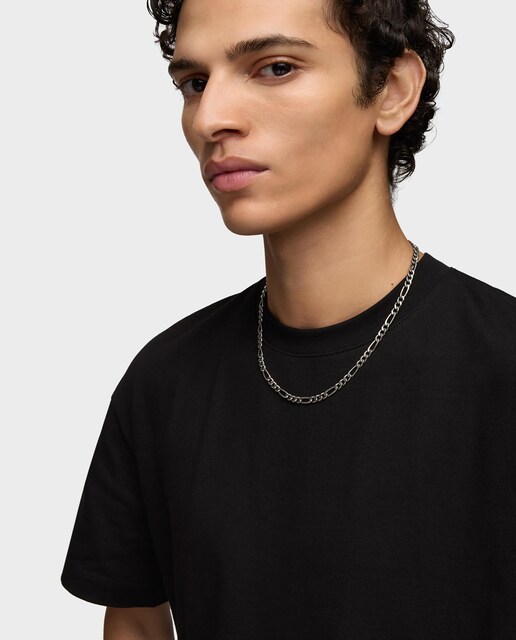 Imagen 0 de Collar TOUS Man corto cadena barbada de plata envejecida