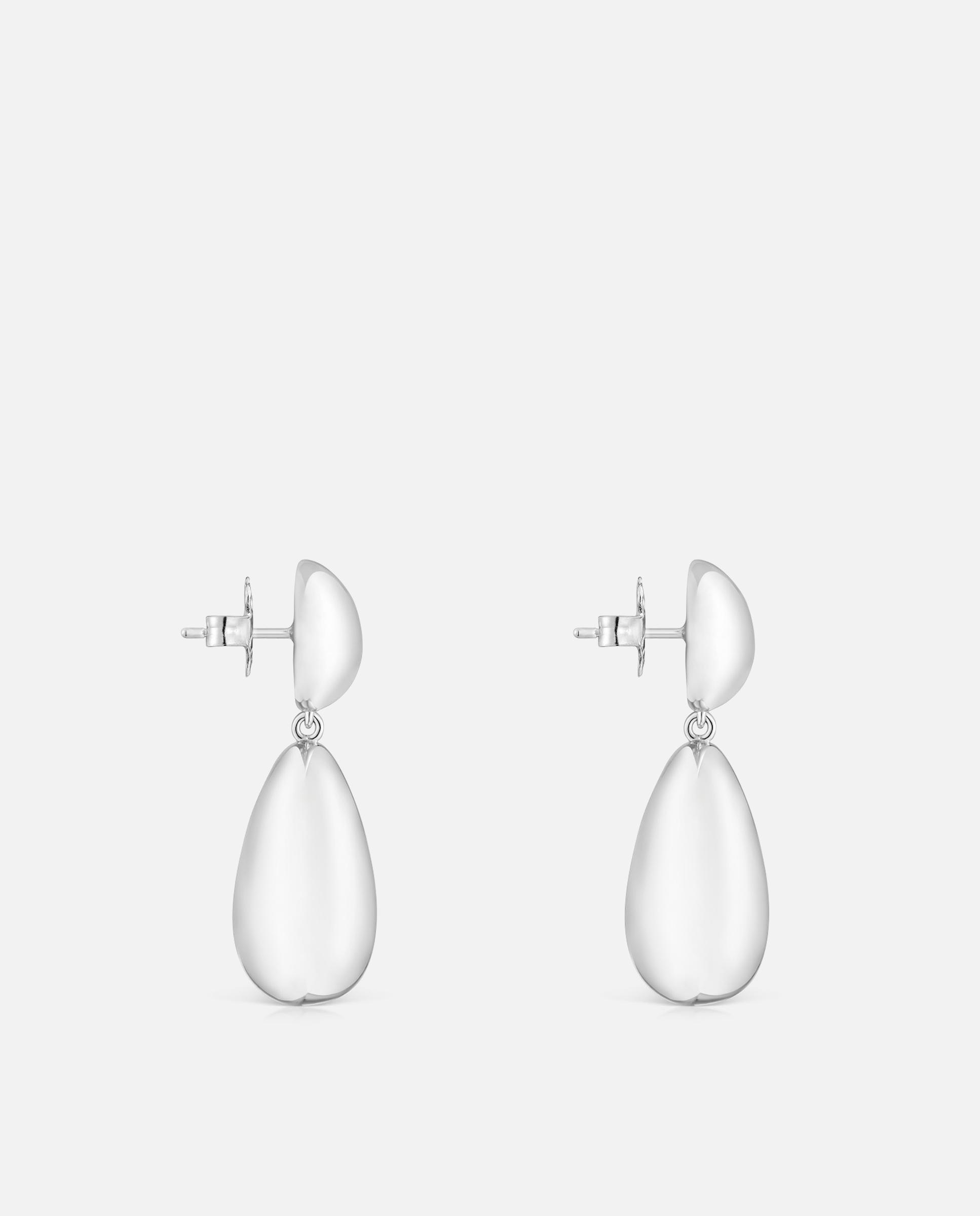 Pendientes largos daisy de plata - Tous - Plateado Plateado-2