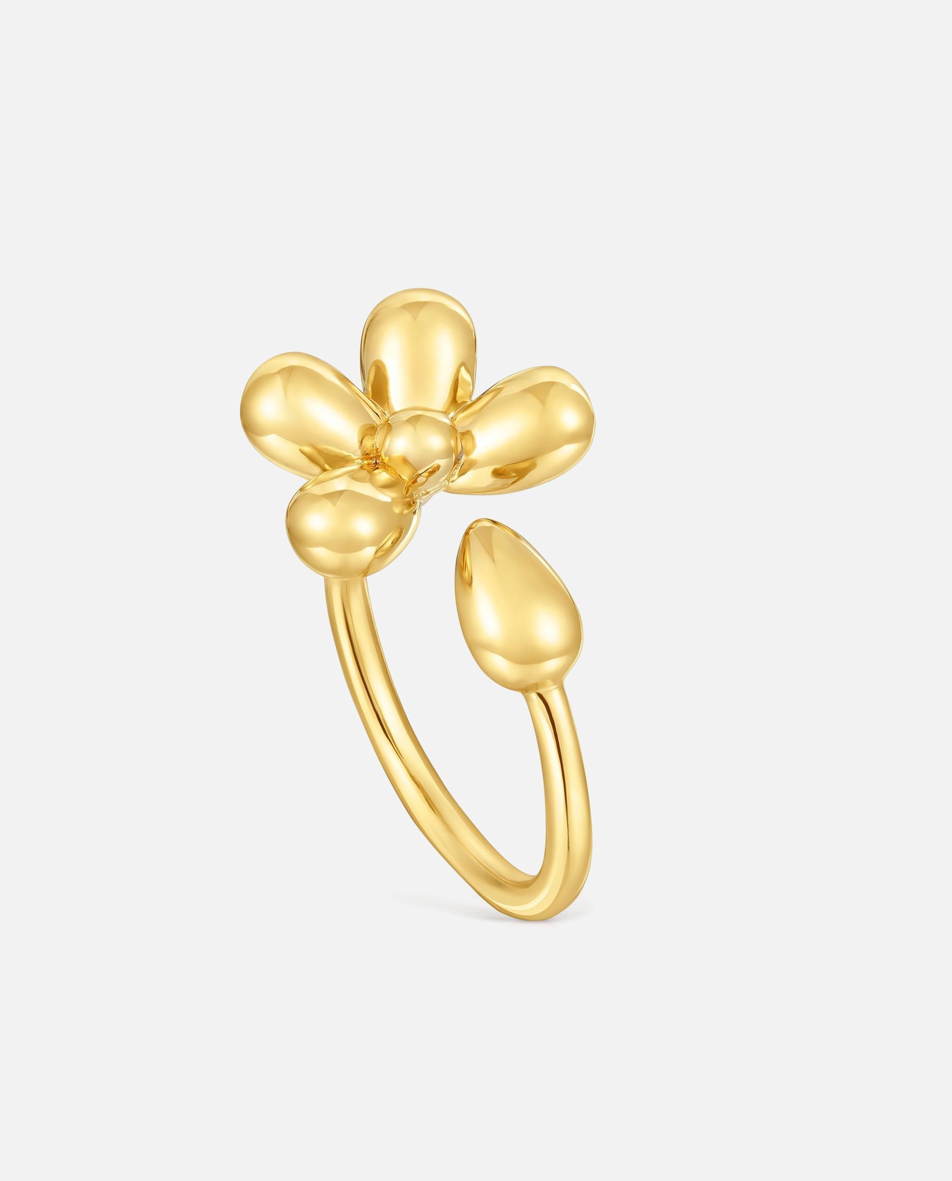 Anillo daisy bañado en oro de 18 kt sobre plata - Tous - Dorado Dorado-1