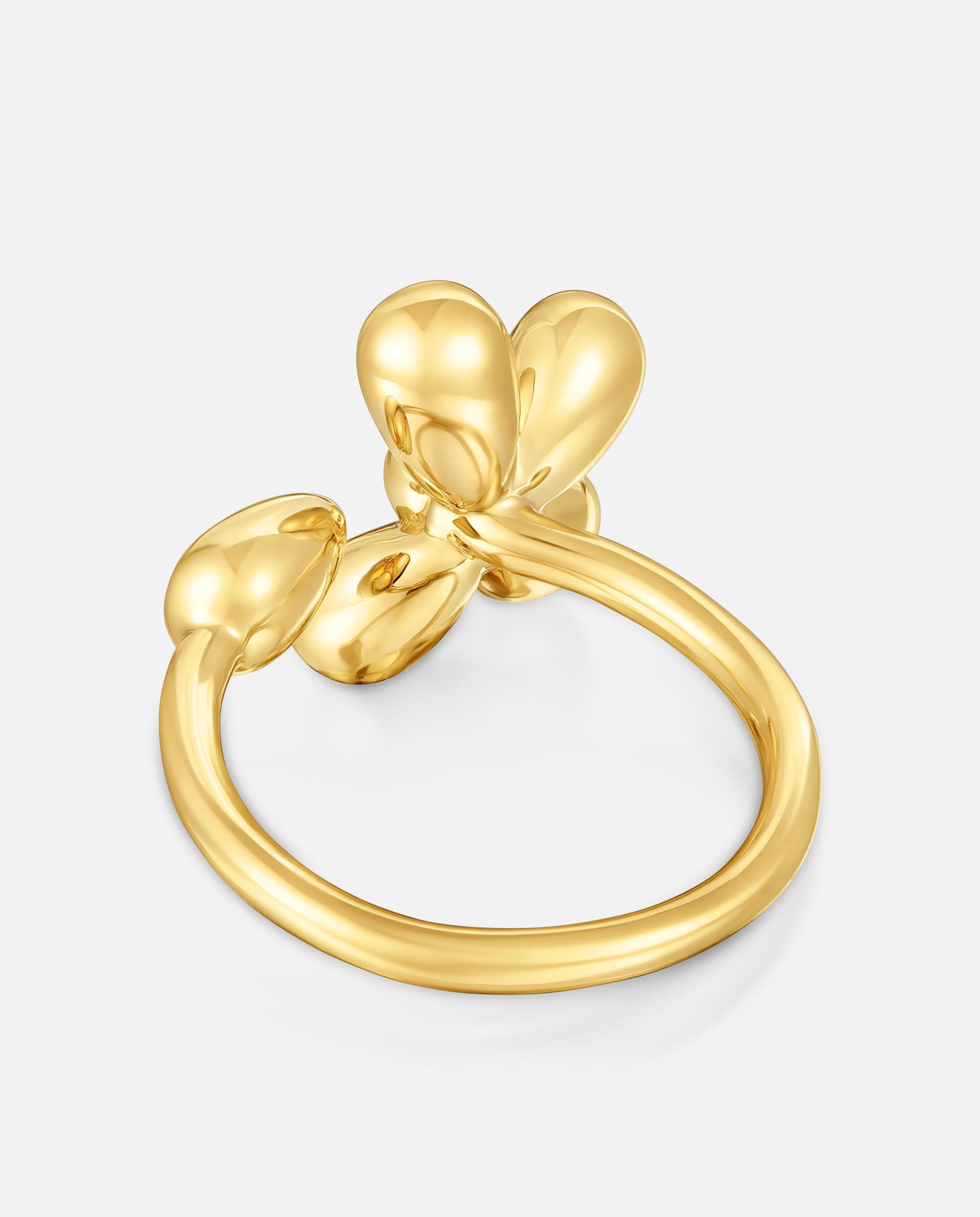 Anillo daisy bañado en oro de 18 kt sobre plata - Tous - Dorado Dorado-3