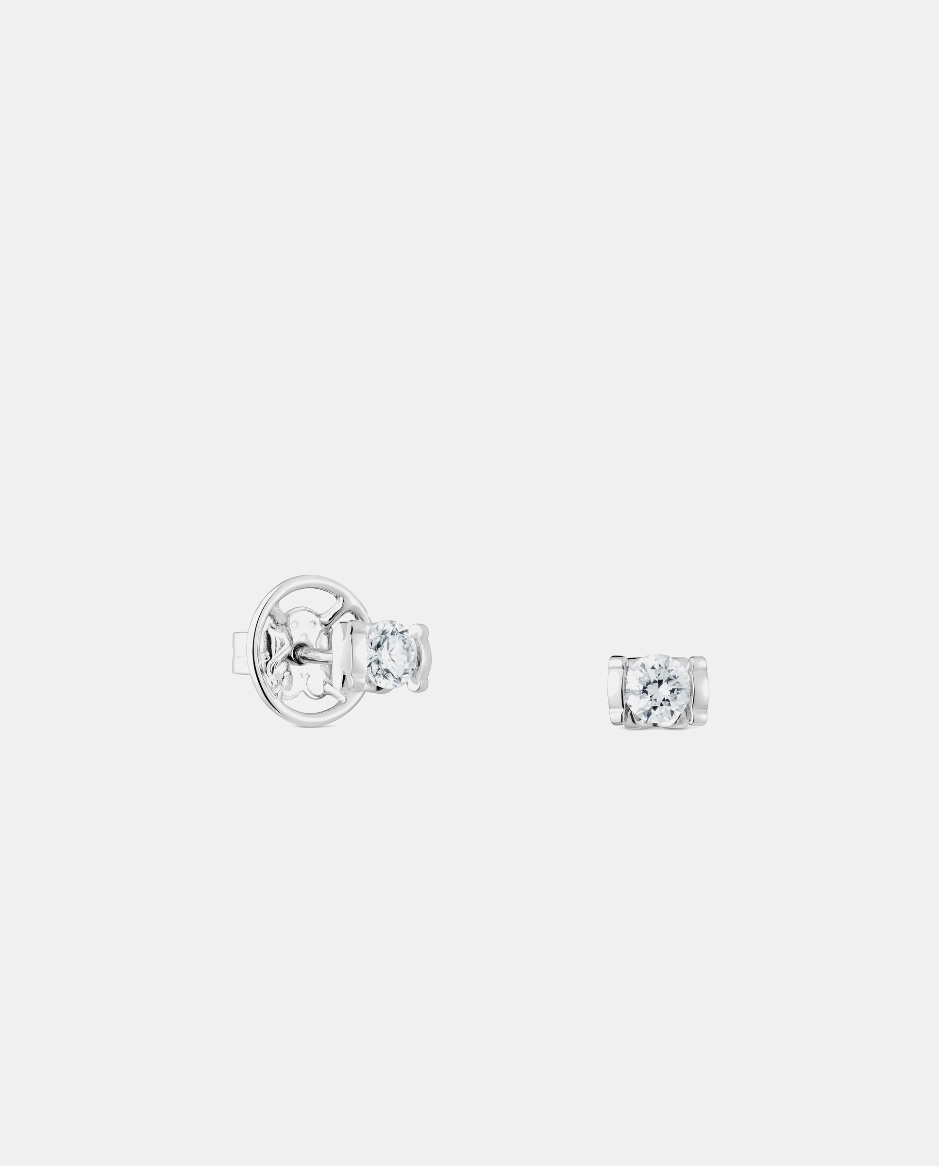 Pendientes sweet diamonds lgd cortos de platino con diamantes creados en laboratorio 0,50 ct - Tous - Blanco Blanco-1