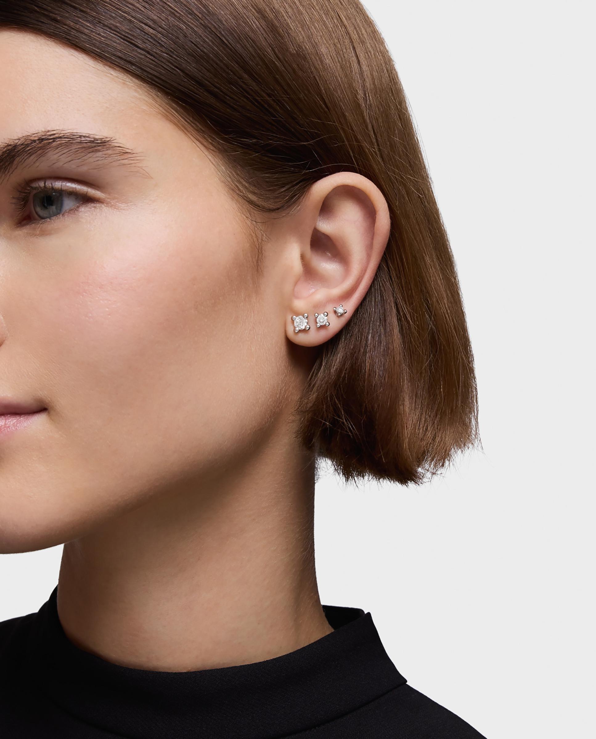 Pendientes shine lgd de platino con diamantes creados en laboratorio 0,74 ct - Tous - Blanco Blanco-4