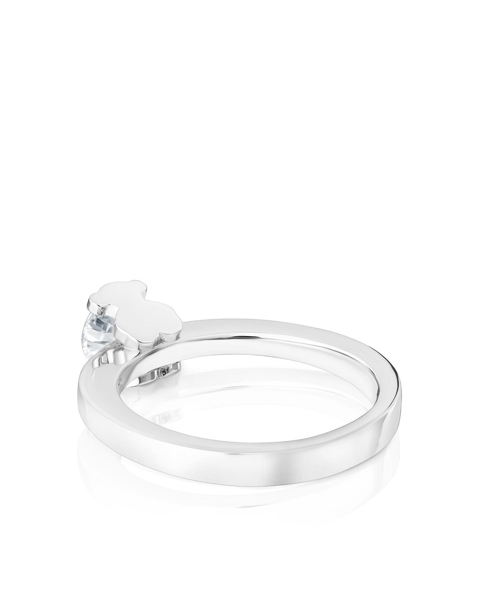 Anillo solitario Sweet Diamonds LGD de platino con diamante creado