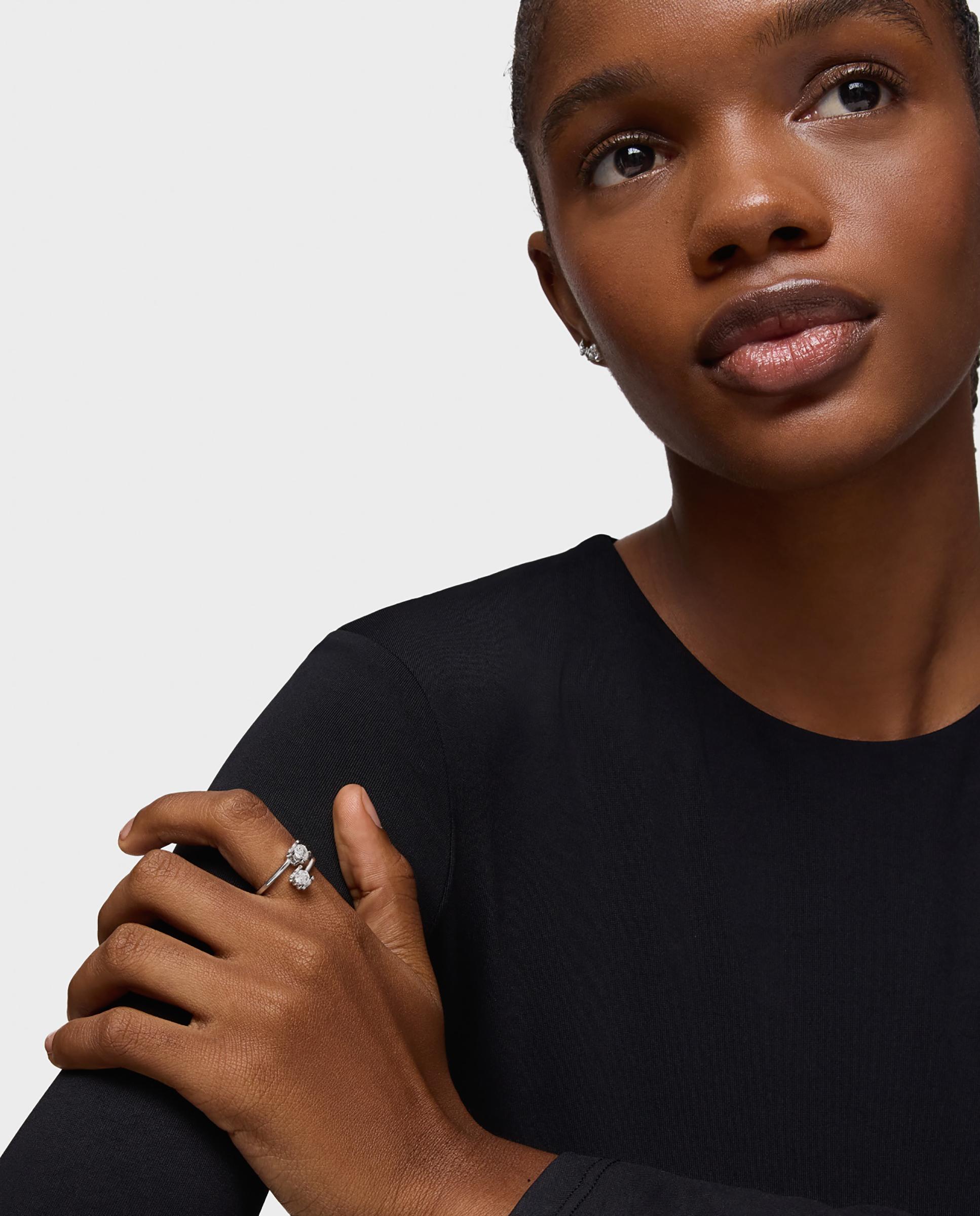 Anillo solitario sweet diamonds lgd de platino con diamantes creados en laboratorio 0,50 ct - Tous - Blanco Blanco-3