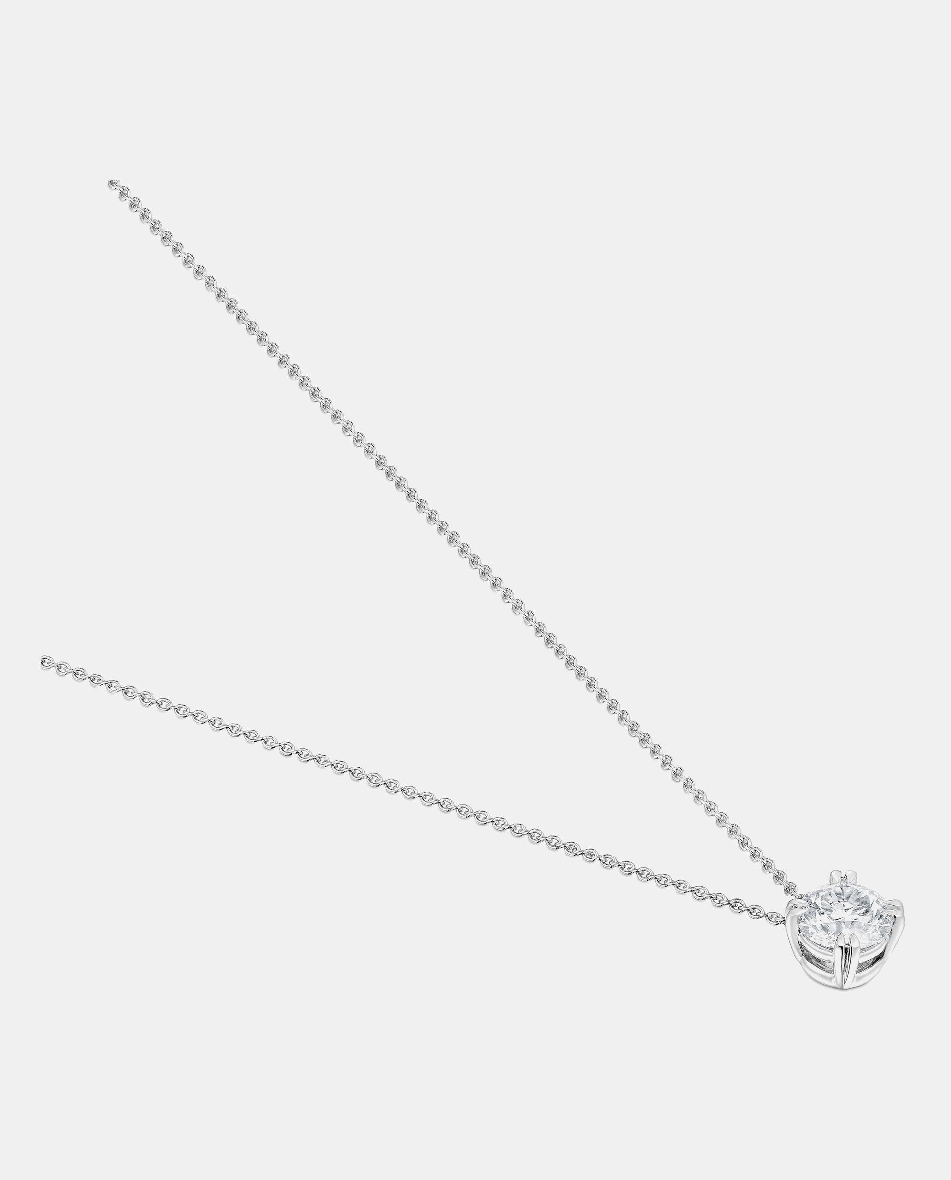 Collar essentials lgd de platino con diamante talla brillante creado en laboratorio 1,00 ct - Tous - Blanco Blanco-2