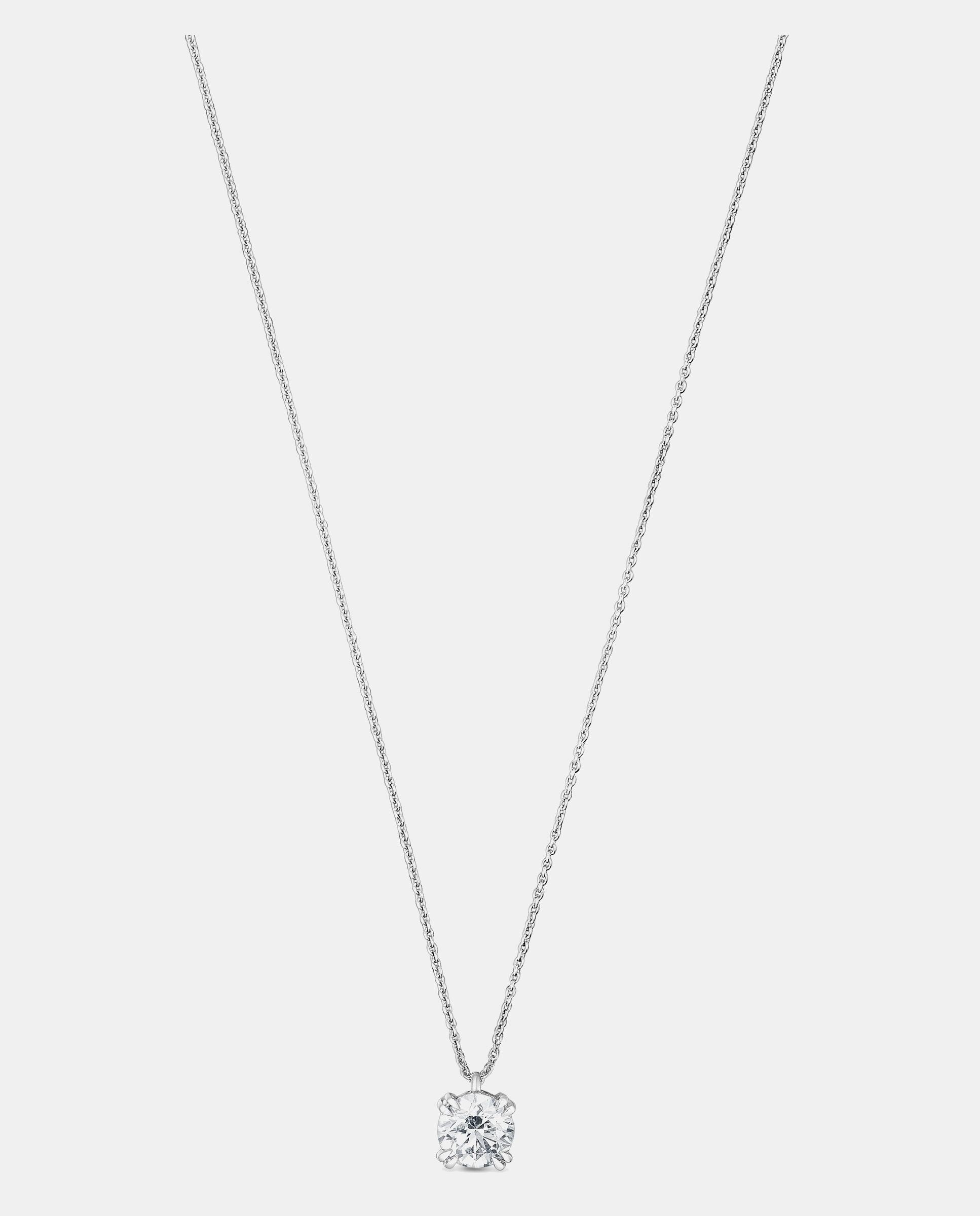 Collar essentials lgd de platino con diamante talla brillante creado en laboratorio 1,00 ct - Tous - Blanco Blanco-3