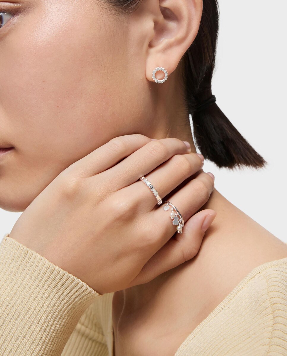 Anillo Straight Sortijas De Plata Tous Anillo Straight De Plata