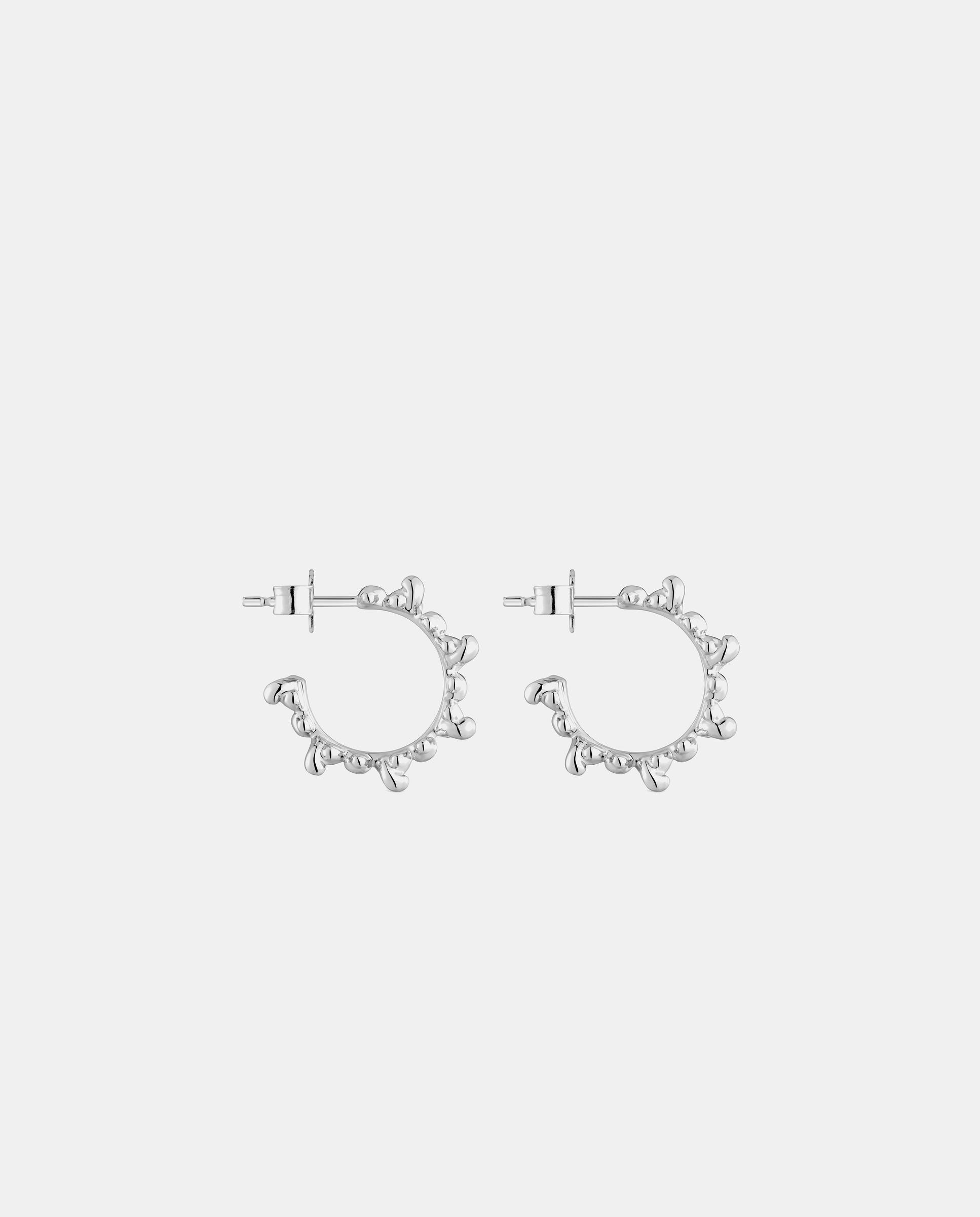 Pendientes de aro bold bear de plata - Tous - Plateado Plateado-2