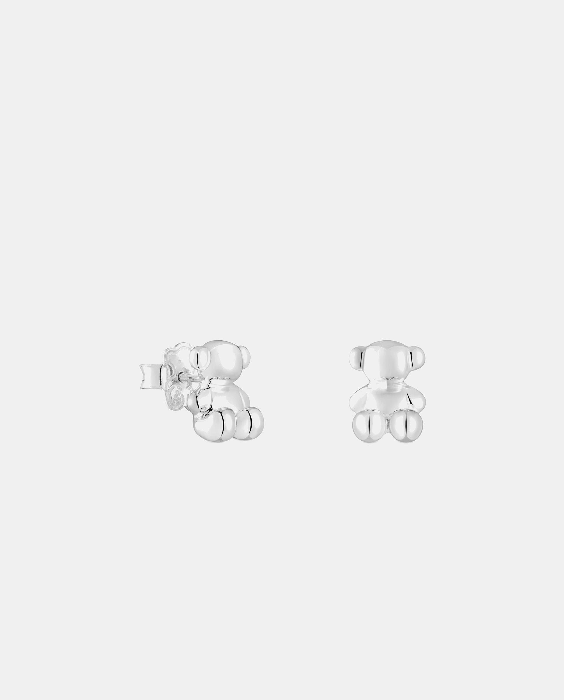 Pendientes bold bear oso de plata 10 mm - Tous - Plateado Plateado-1