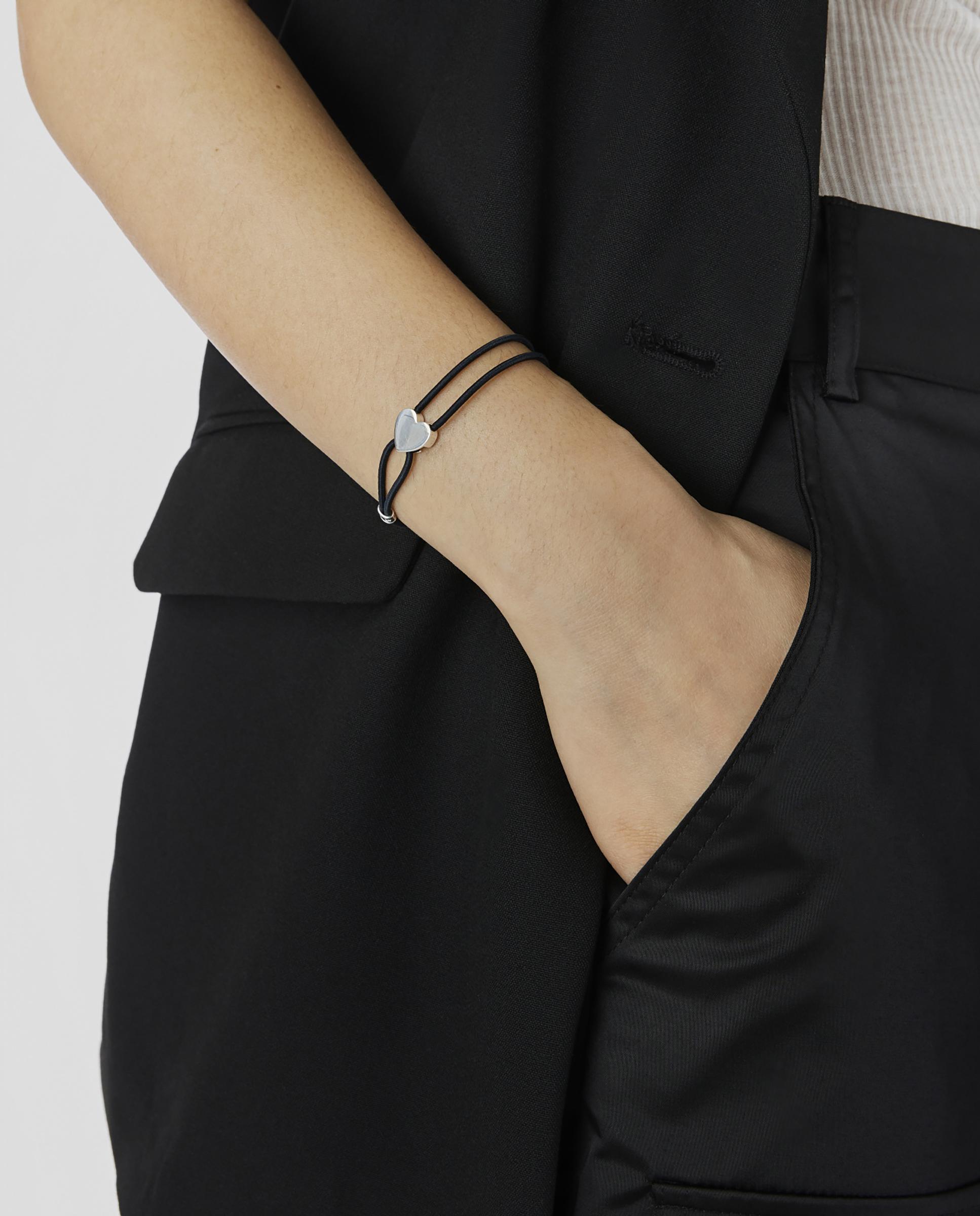 Pulsera tous sweet dolls elástica de 17cm con motivo de plata - Negro Negro-4