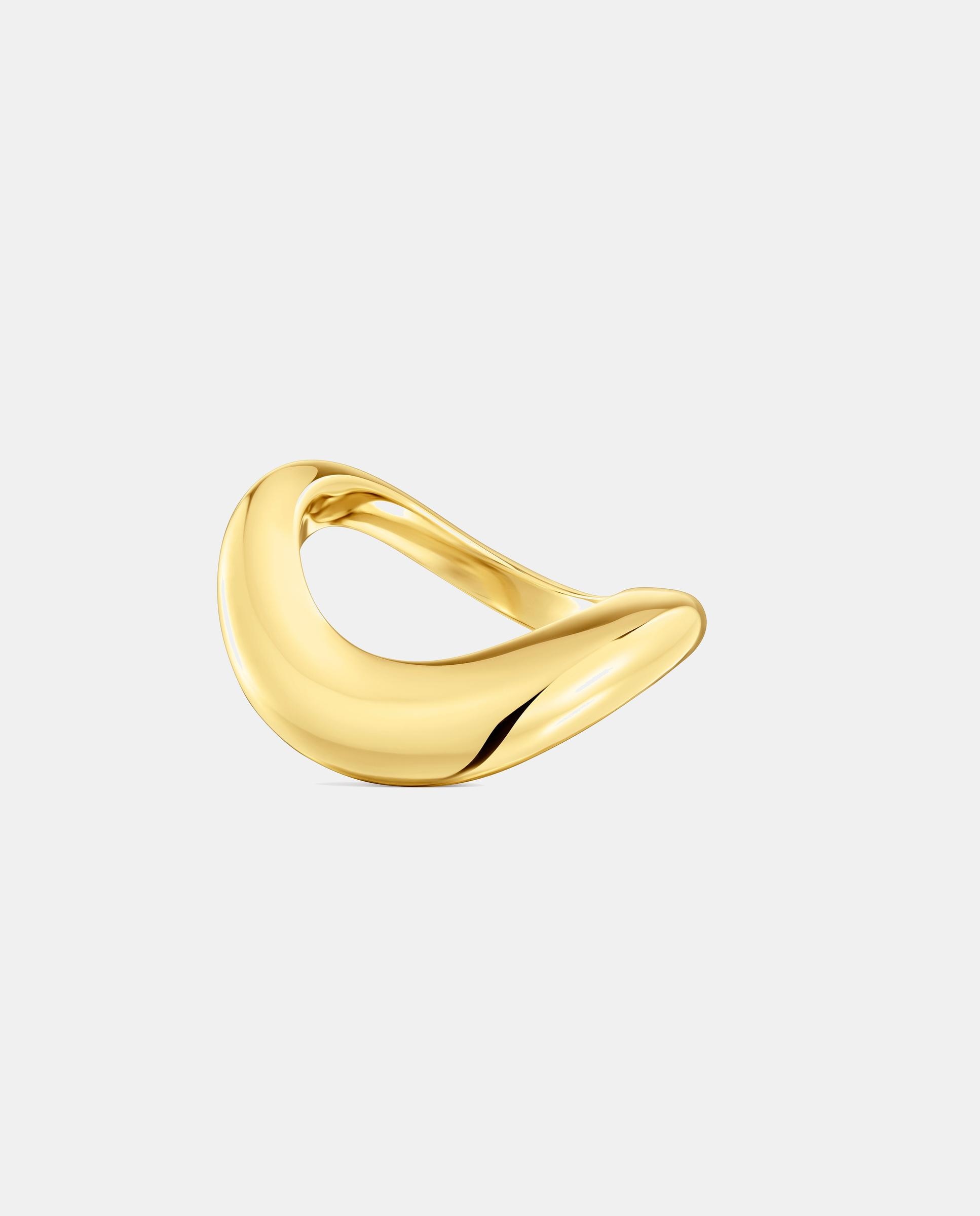 Anillo galia basics pequeño bañado en oro de 18 kt sobre plata - Tous - Dorado Dorado-2