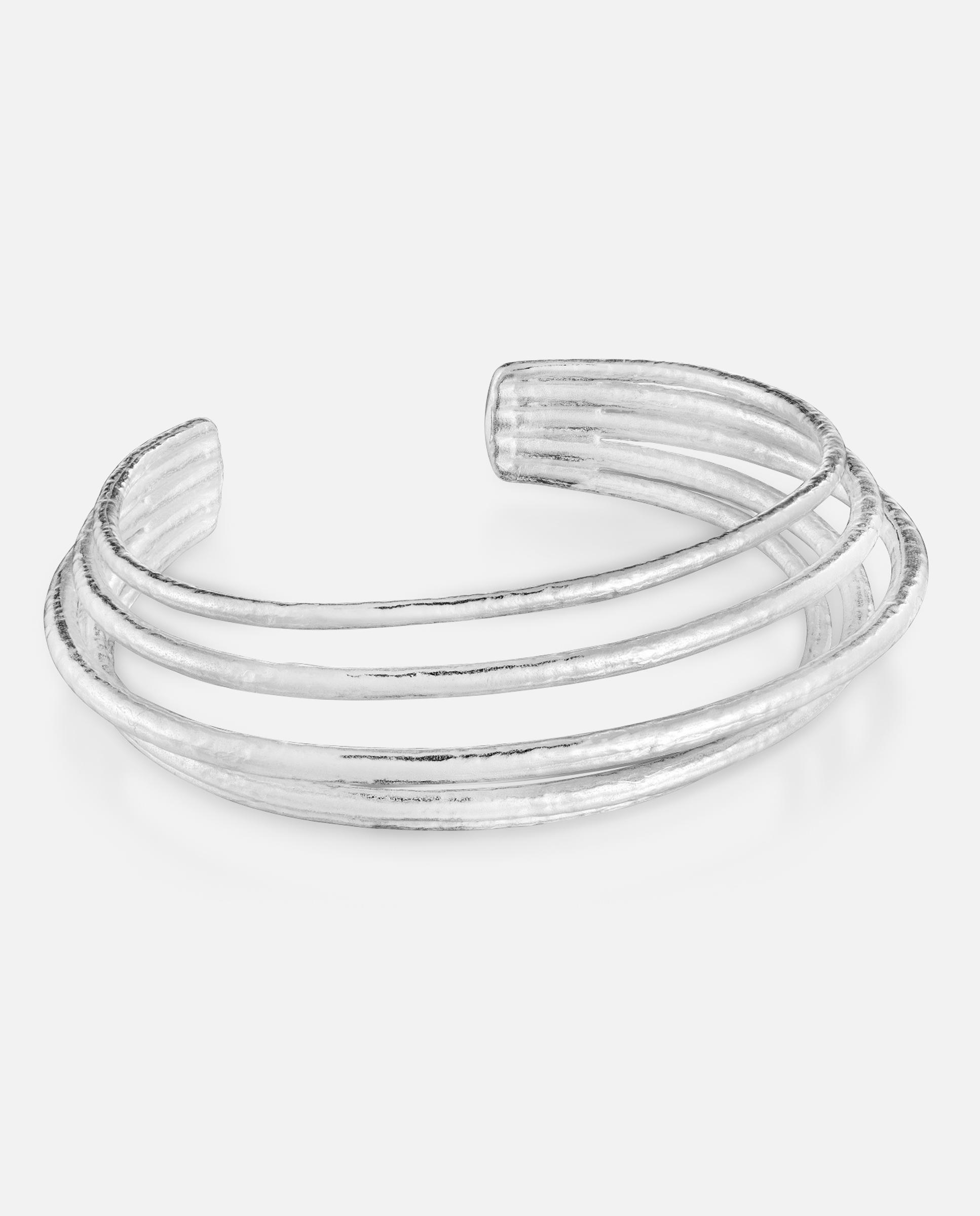 Pulsera rígida duna de plata - Tous - Plateado Plateado-1