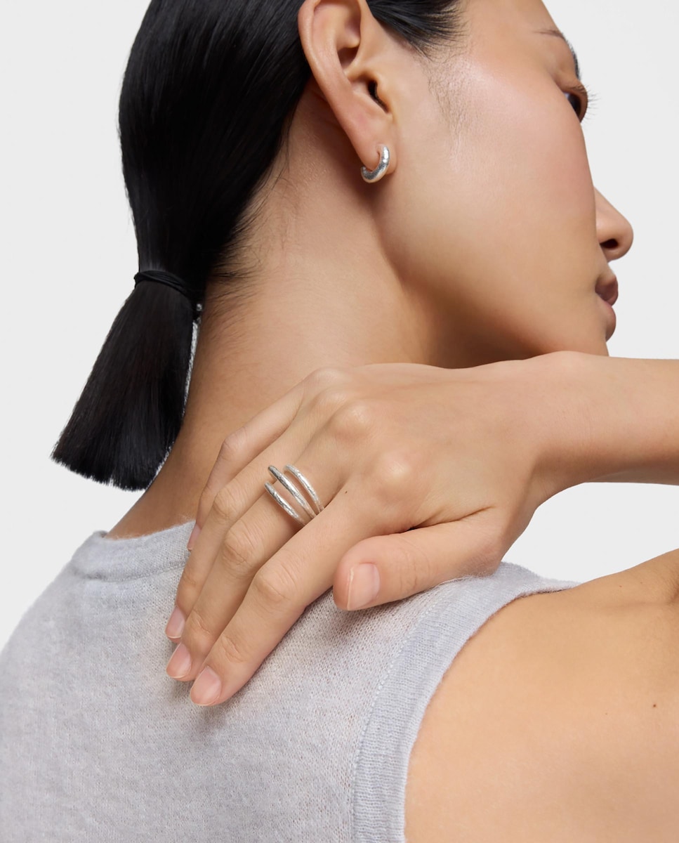 Anillo Tous Duna Plata Anillo Abierto Duna De Plata 11 Plata