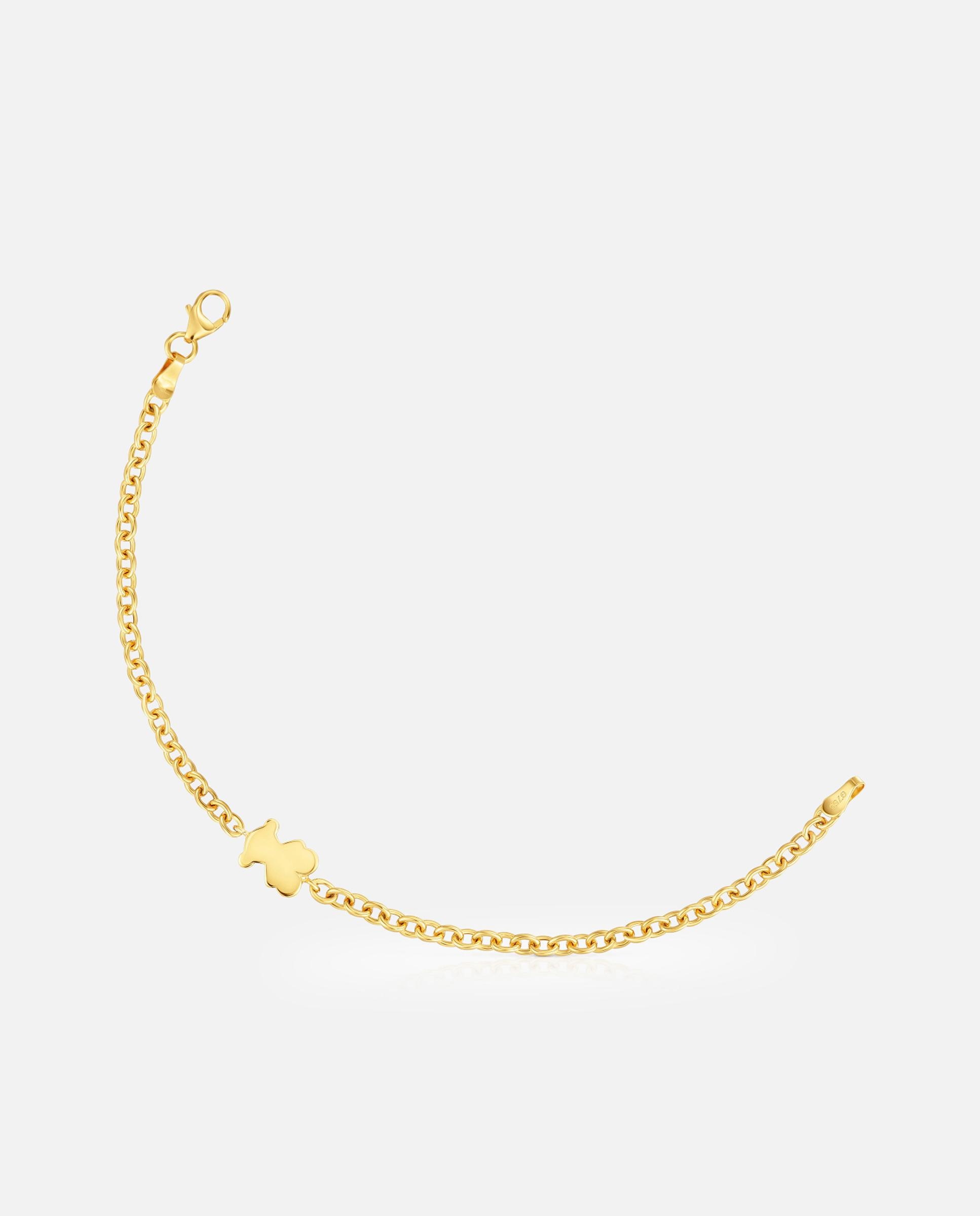 Imagen 1 de Pulsera de cadena sweet dolls de oro con oso - Tous - Dorado Dorado