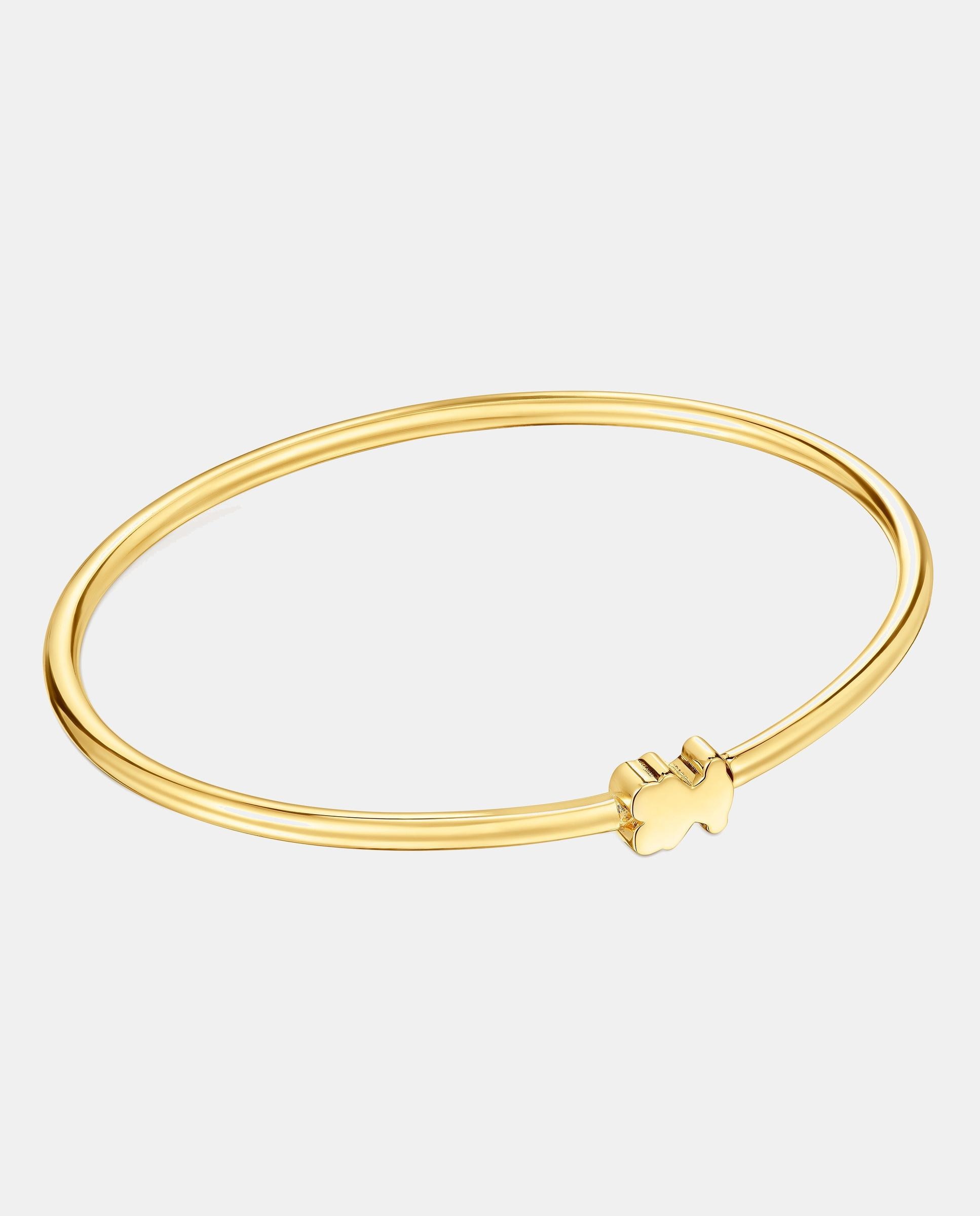Imagen 0 de Pulsera rígida sweet dolls bañado en oro 18 kt sobre plata Dorado