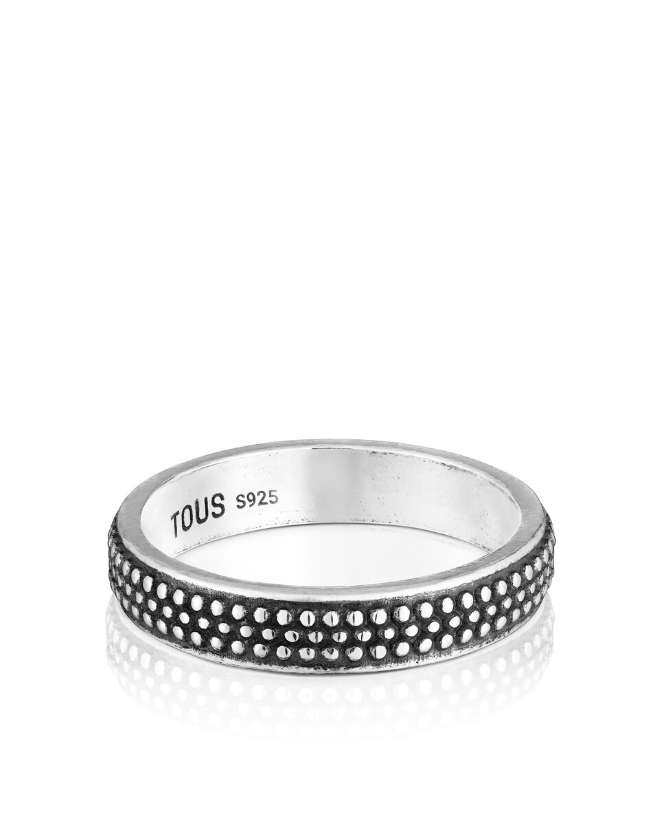 Anillo de hombre Tous Man de plata 4 mm Plata-2