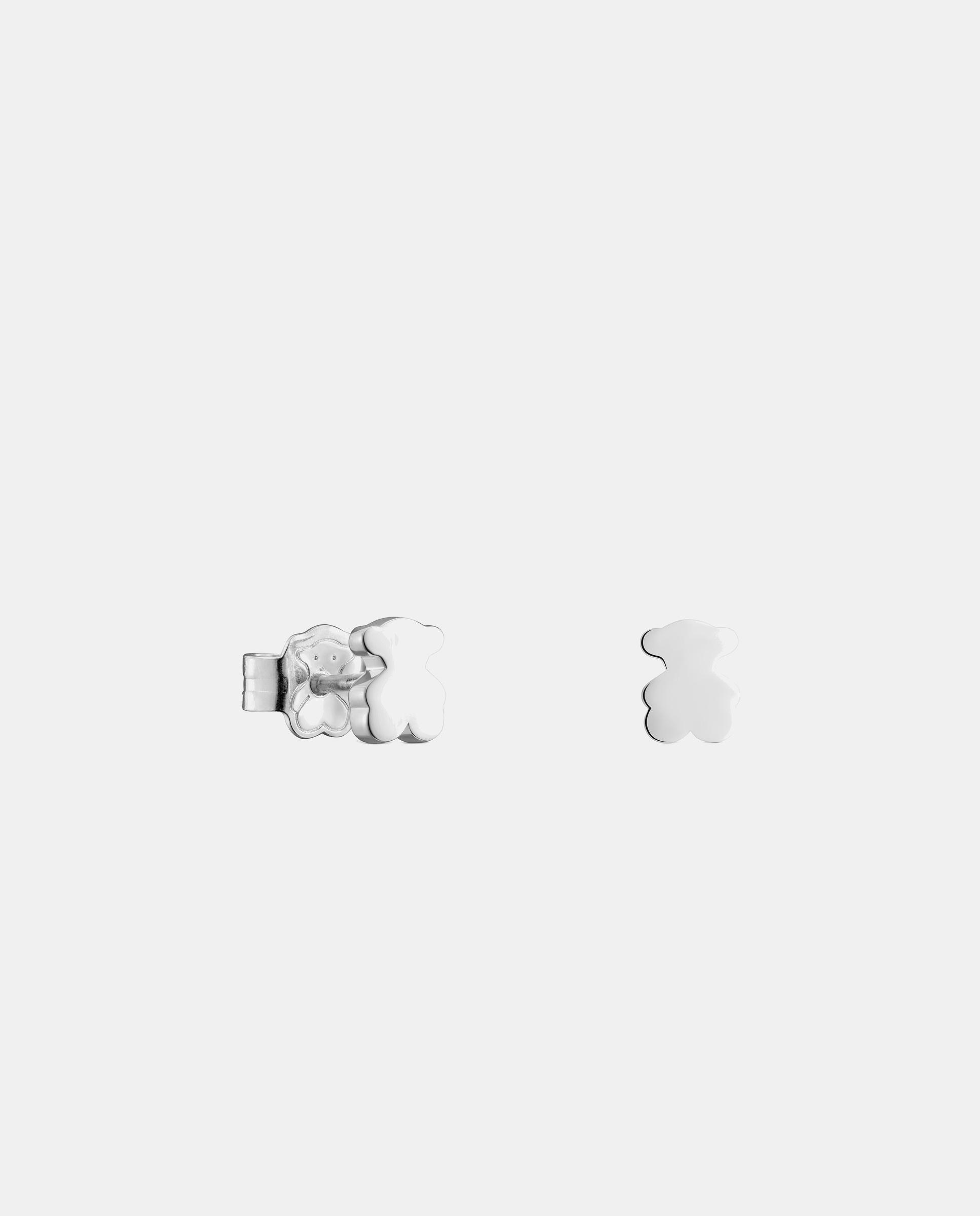 Imagen 1 de Pendientes sweet dolls oso de plata 6 mm Plateado
