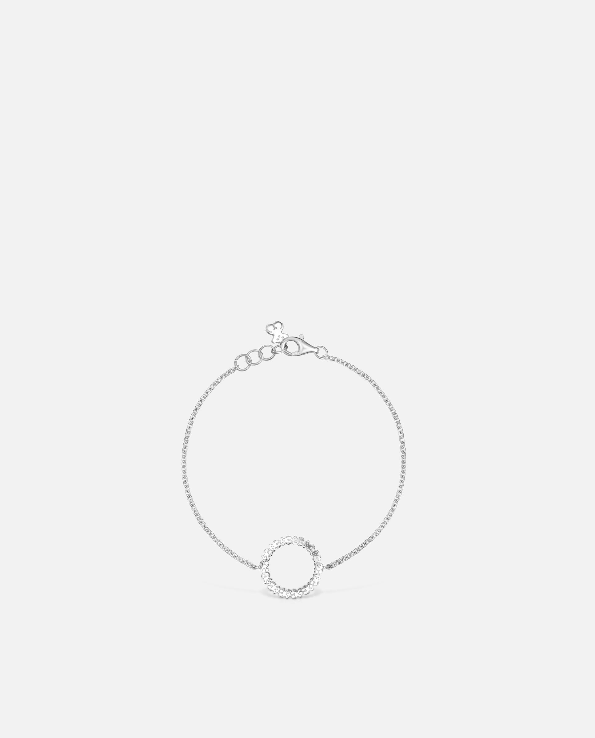 Imagen 2 de Pulsera de cadena straight disco de plata - Tous - Plateado Plateado