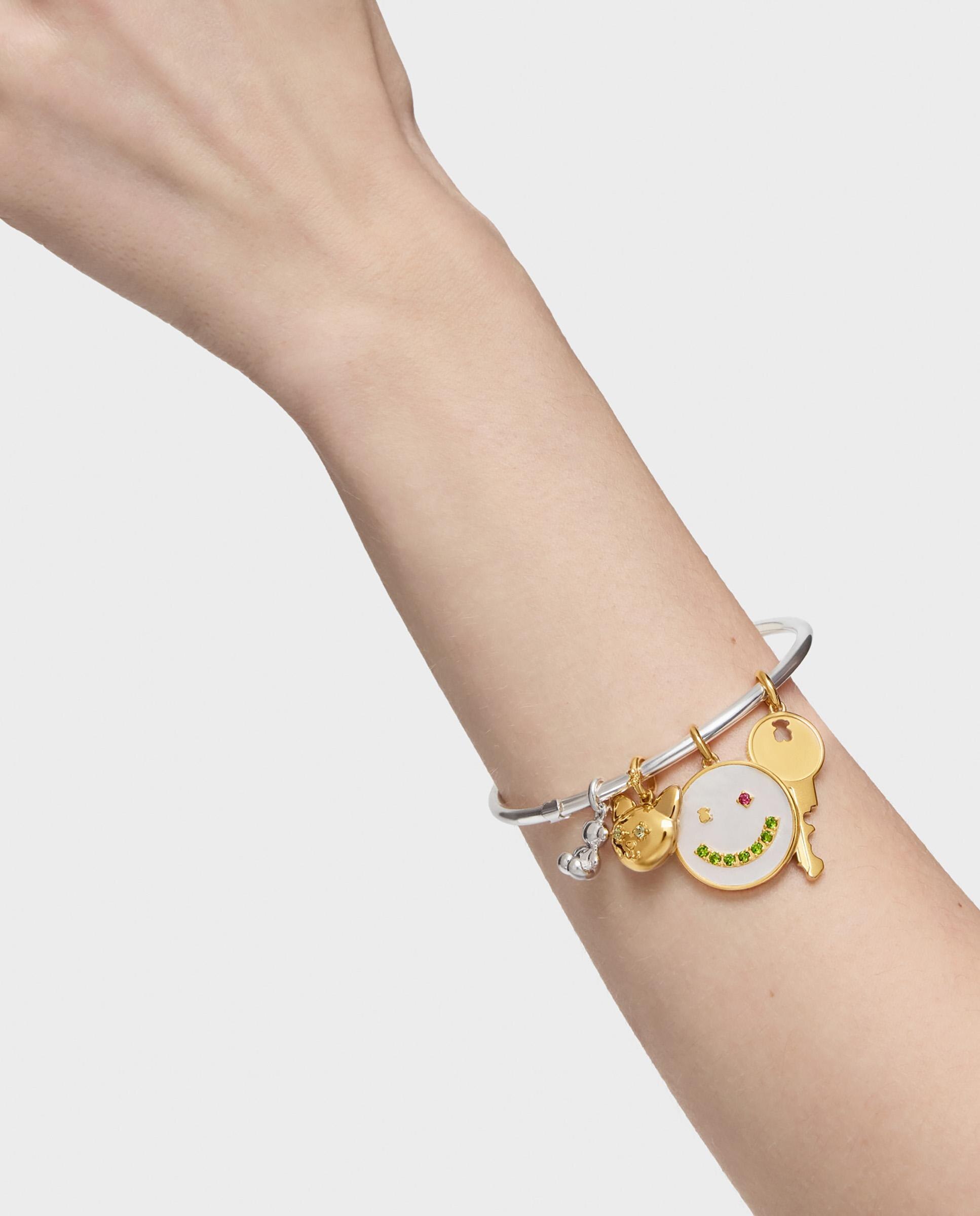 Pulsera rígida hold cerrada de plata - Tous - Plateado Plateado-5