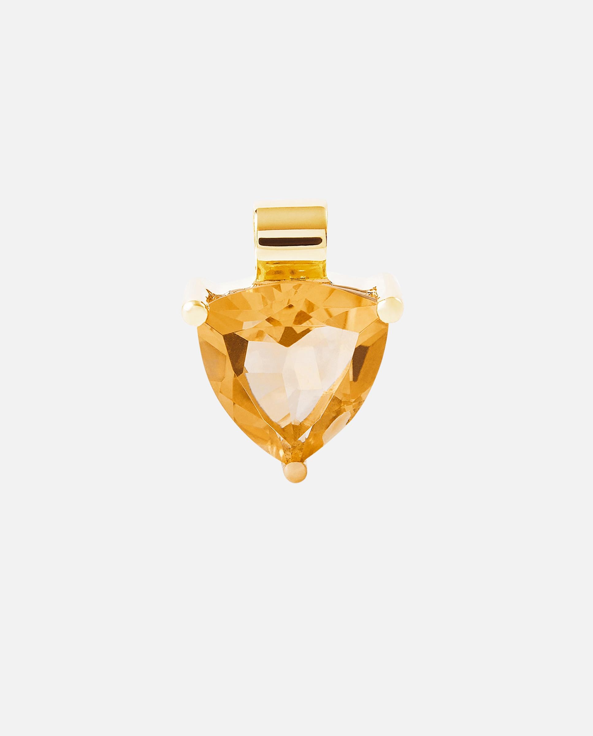 Imagen 0 de Colgante atelier de oro con citrino Naranja