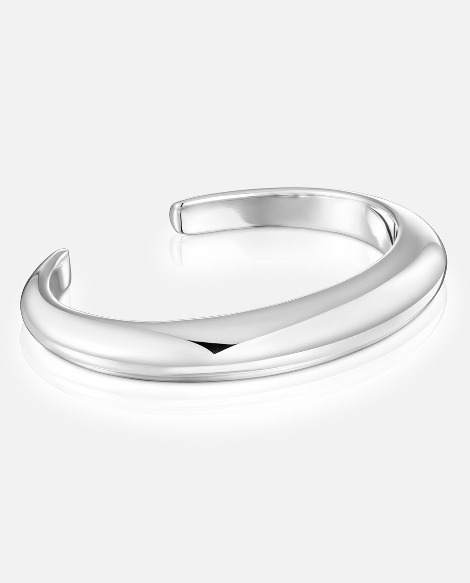 Pulsera esclava Warm de plata Plata-1