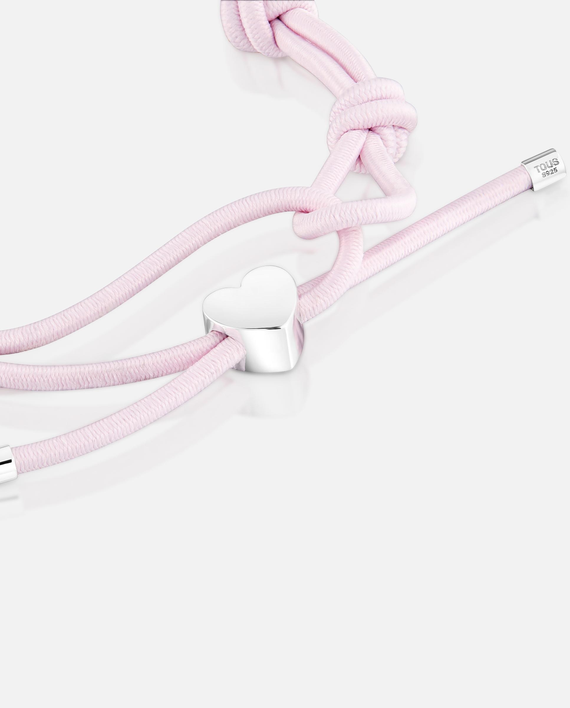 Imagen 2 de Pulsera sweet dolls elástica con corazón de plata - Tous - Lila Lila