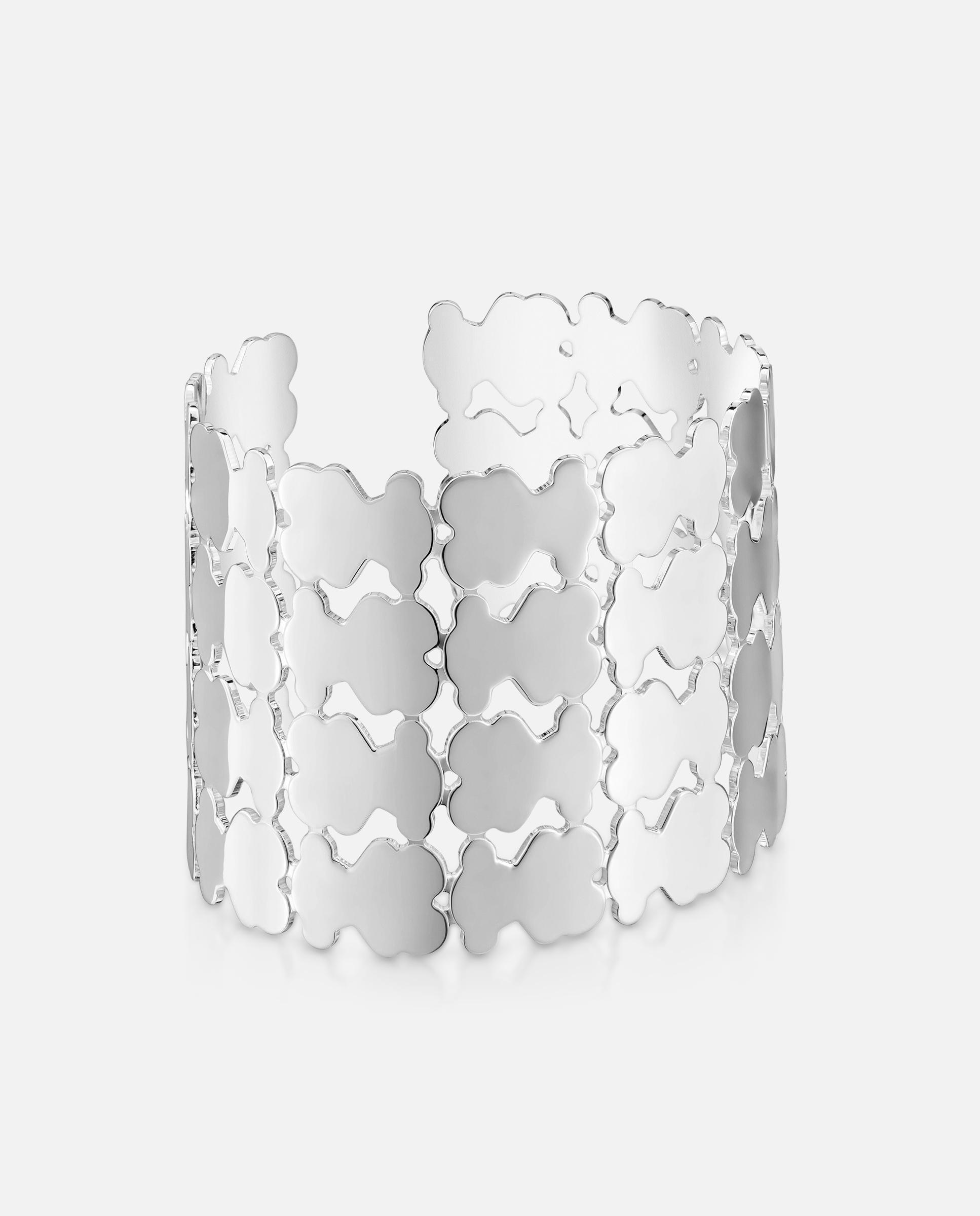 Imagen 0 de Brazalete sweet 40s esclava de plata Plateado