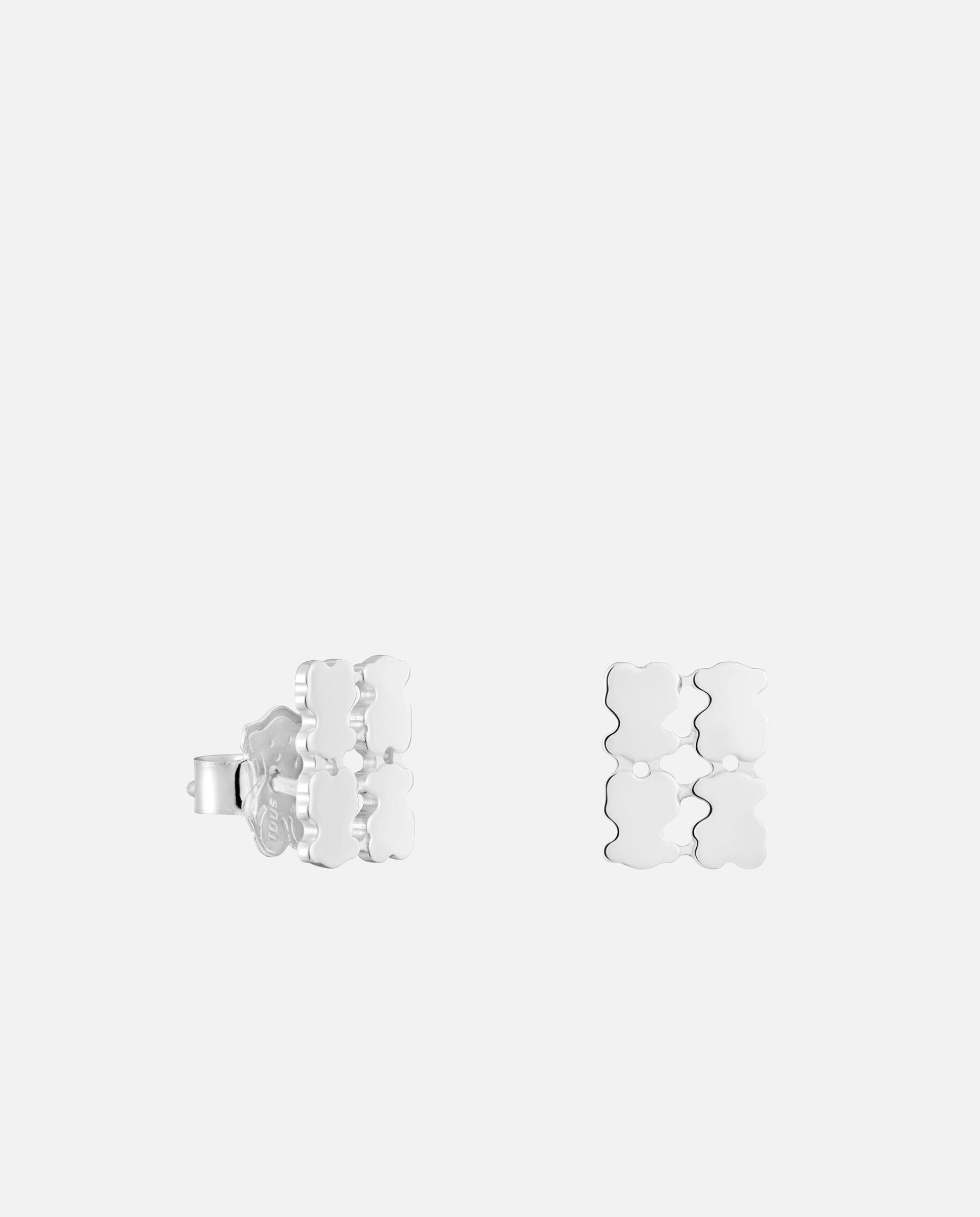 Pendientes sweet 40s de plata - Tous - Plateado Plateado-1