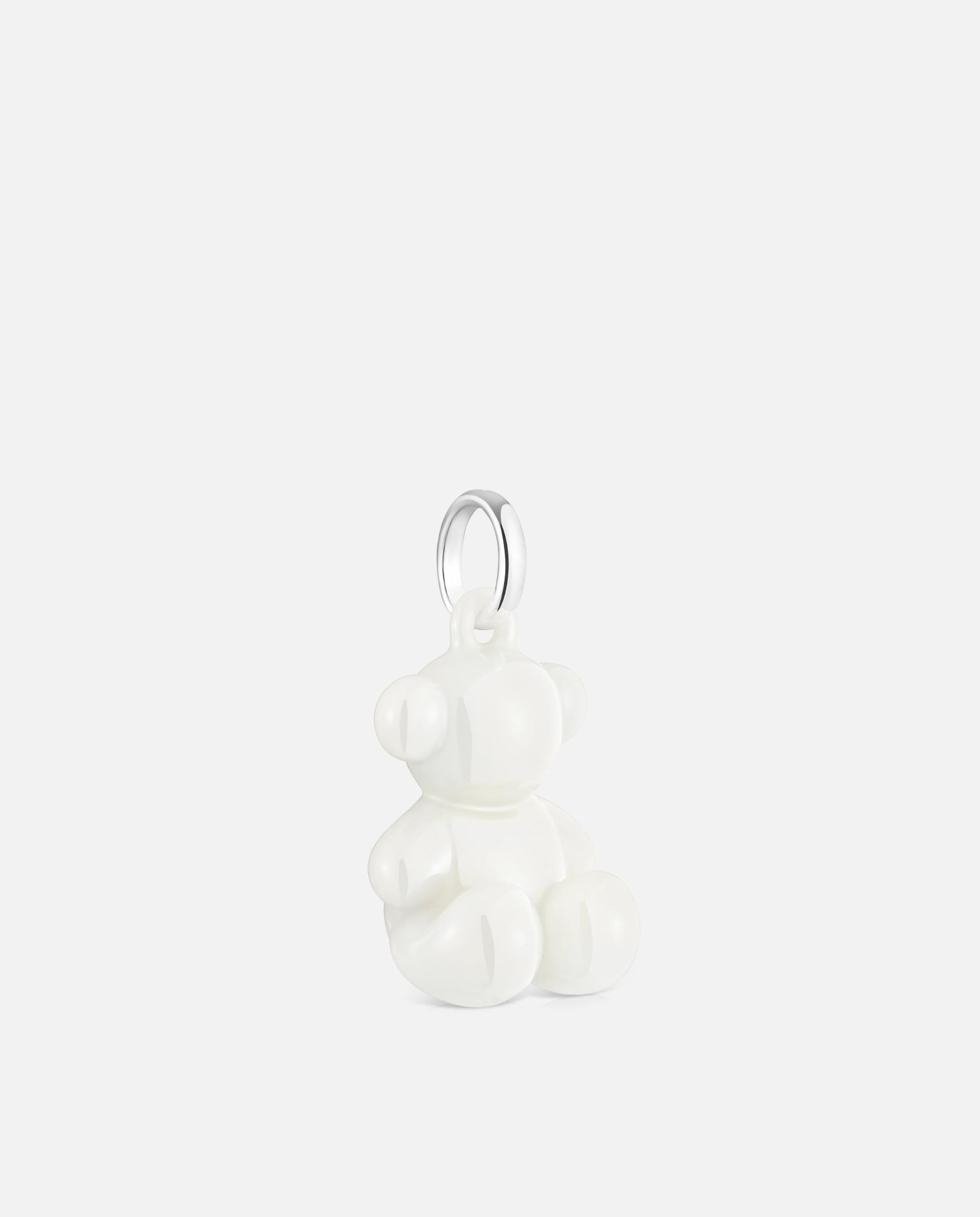 Colgante bold bear oso de plata y cerámica - Tous - Blanco Blanco-2