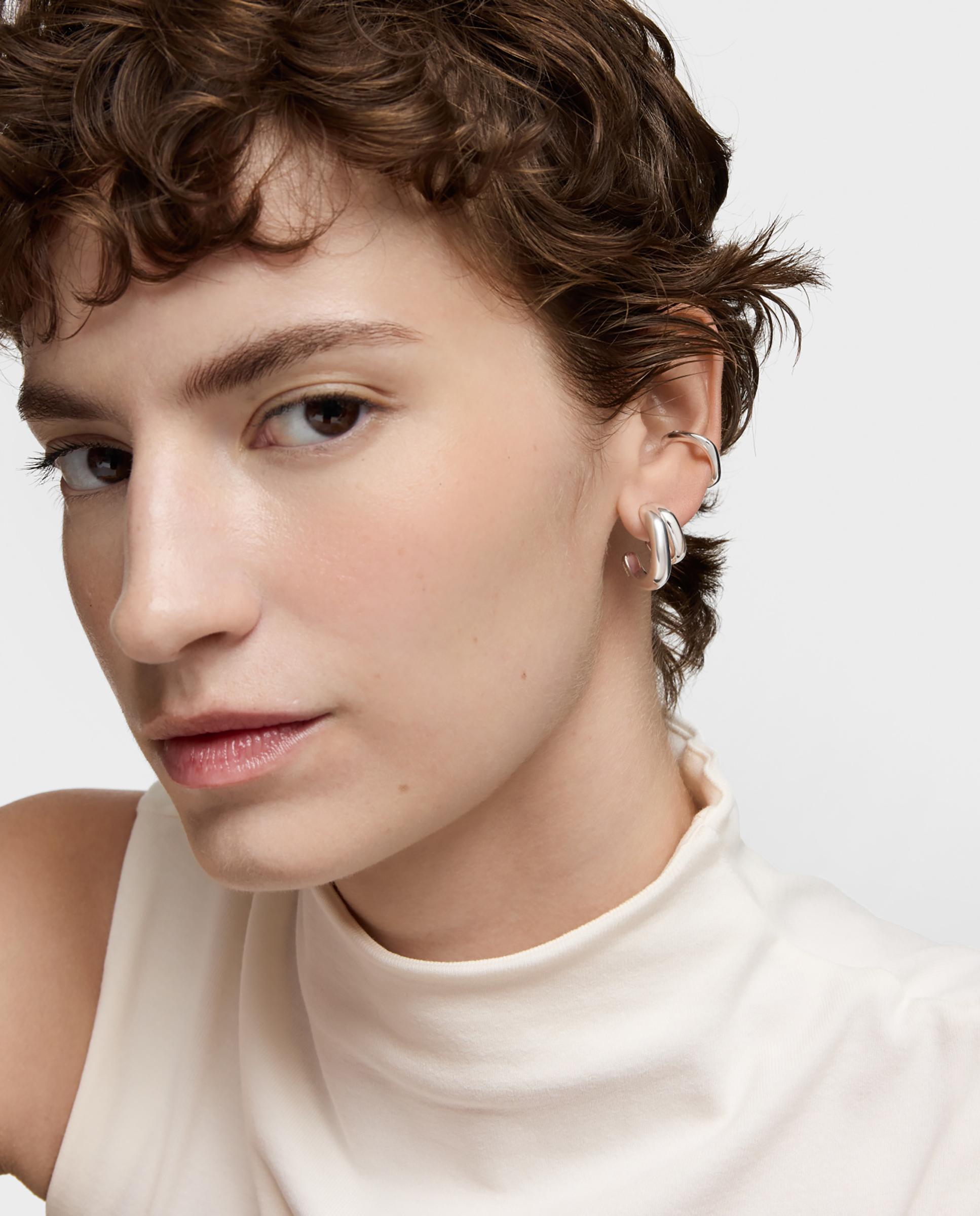 Piercing de plata line - Tous - Plateado Plateado-4