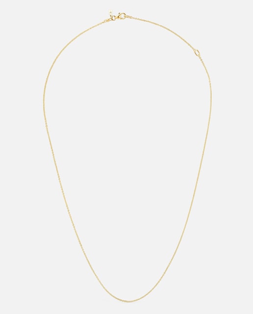 Collar Unisex Fino 2.5g Collar De Cadena Prince Of Wales - Oro