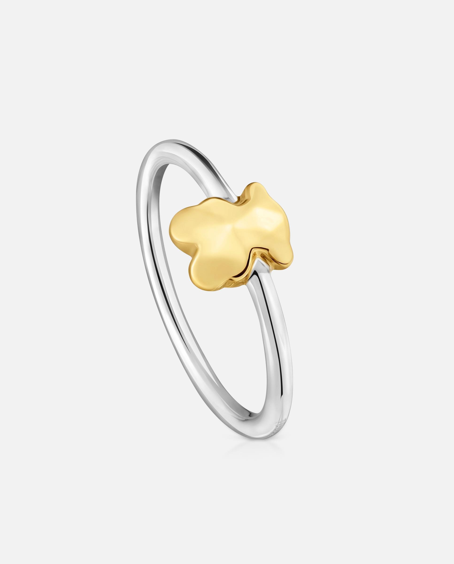 Anillo icon metal de oso - Tous - Bicolor Bicolor-1
