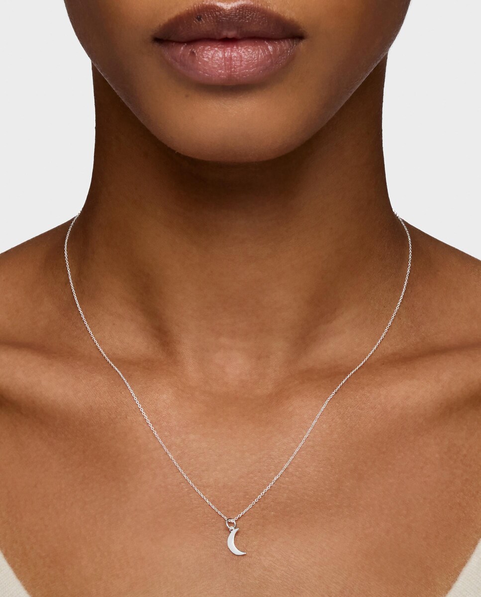 Collar Motivos corto luna de plata · Tous · El Corte Inglés