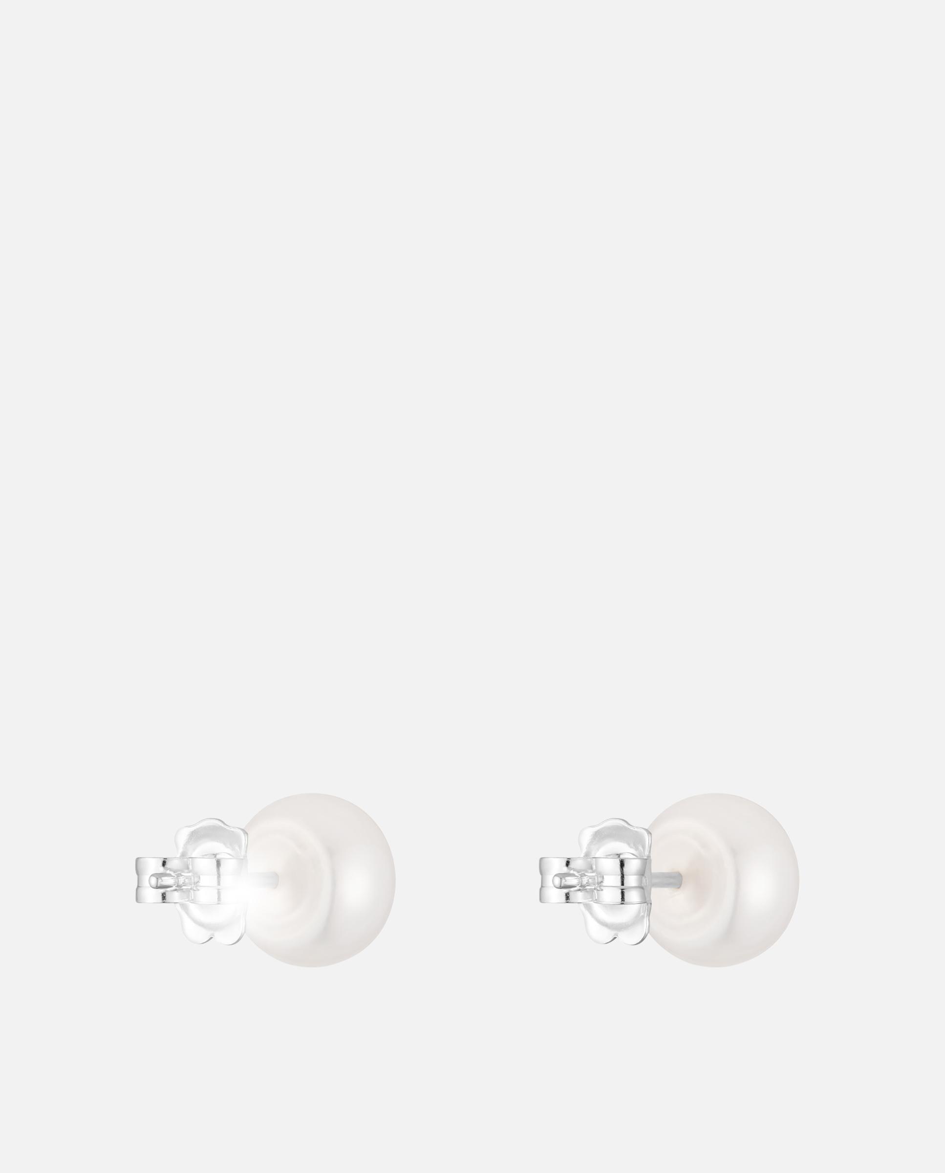 Pendientes de plata y perlas cultivadas 10,5 mm icon pearl - Tous - Blanco Blanco-3