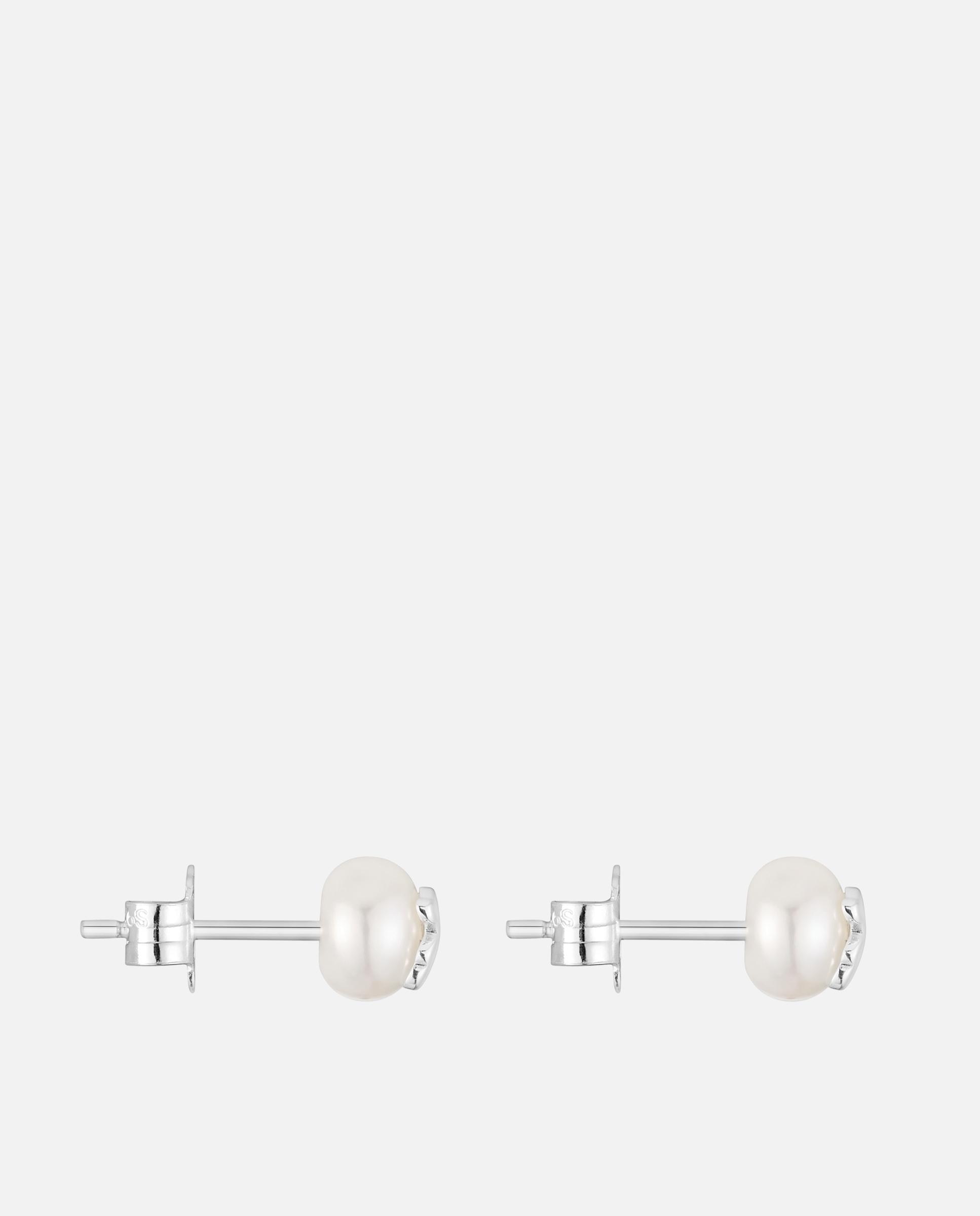 Pendientes de plata y perlas cultivadas icon pearl - Tous - Blanco Blanco-2