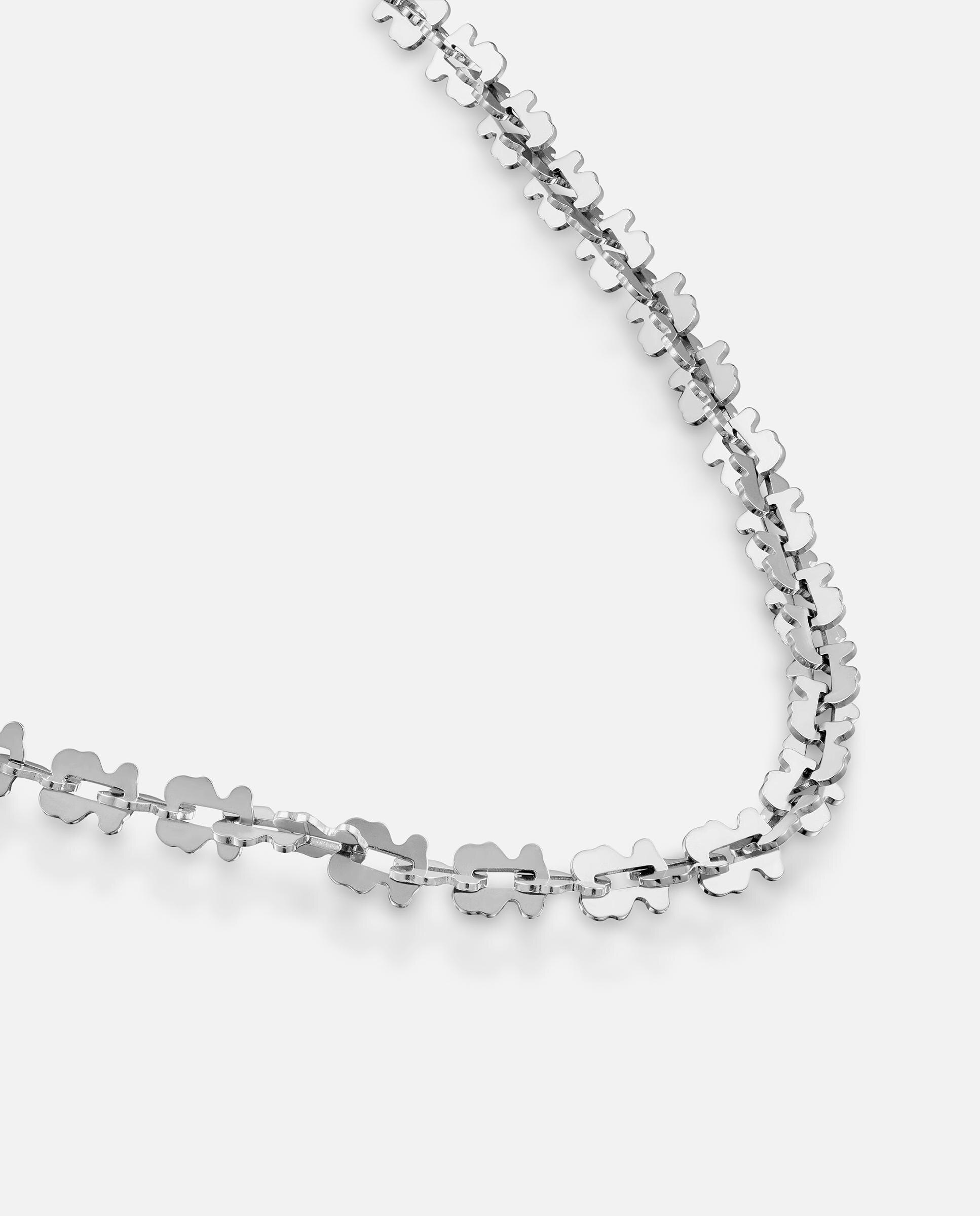 Collar carrusel corto de acero con motivos oso - Tous - Plateado Plateado-2
