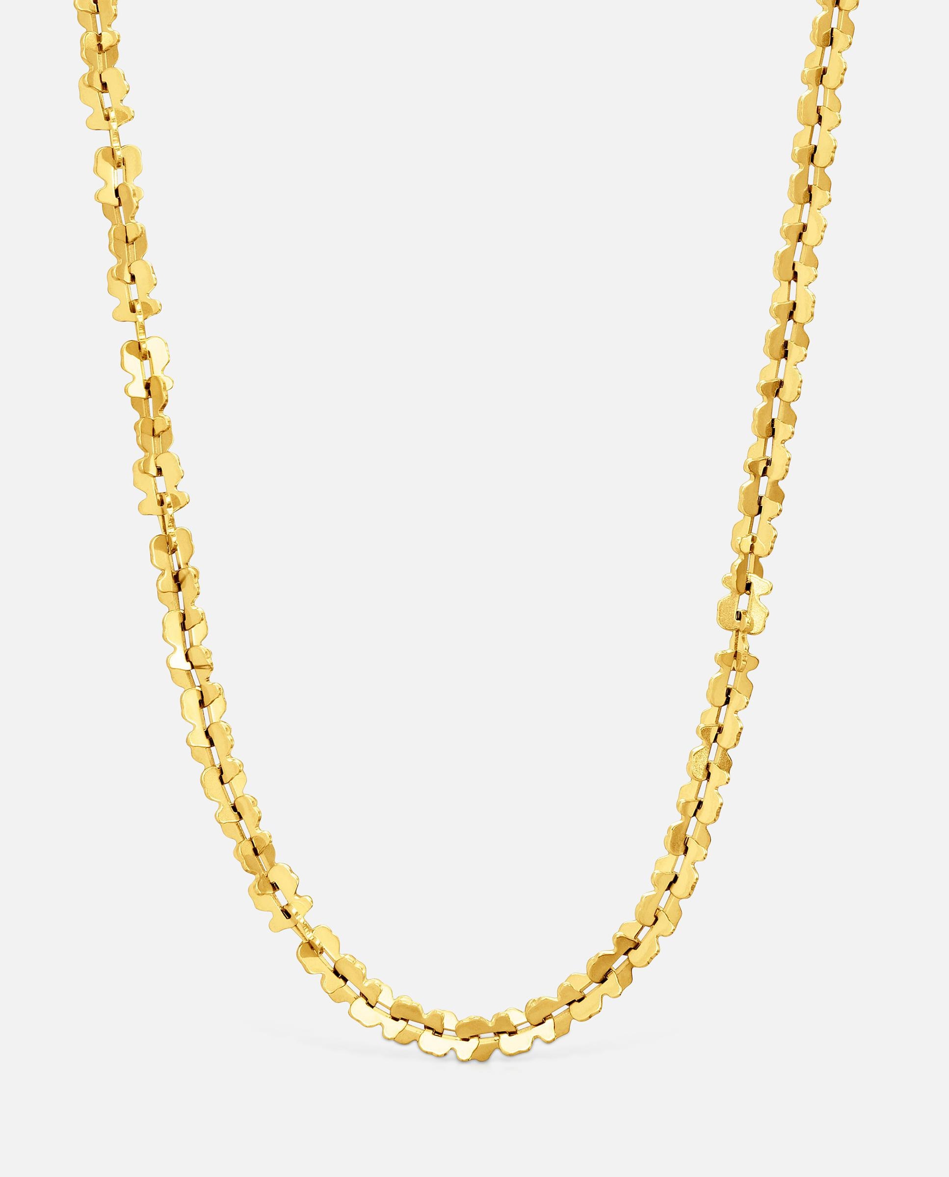 Collar corto de acero carrusel con oso - Tous - Dorado Dorado-2
