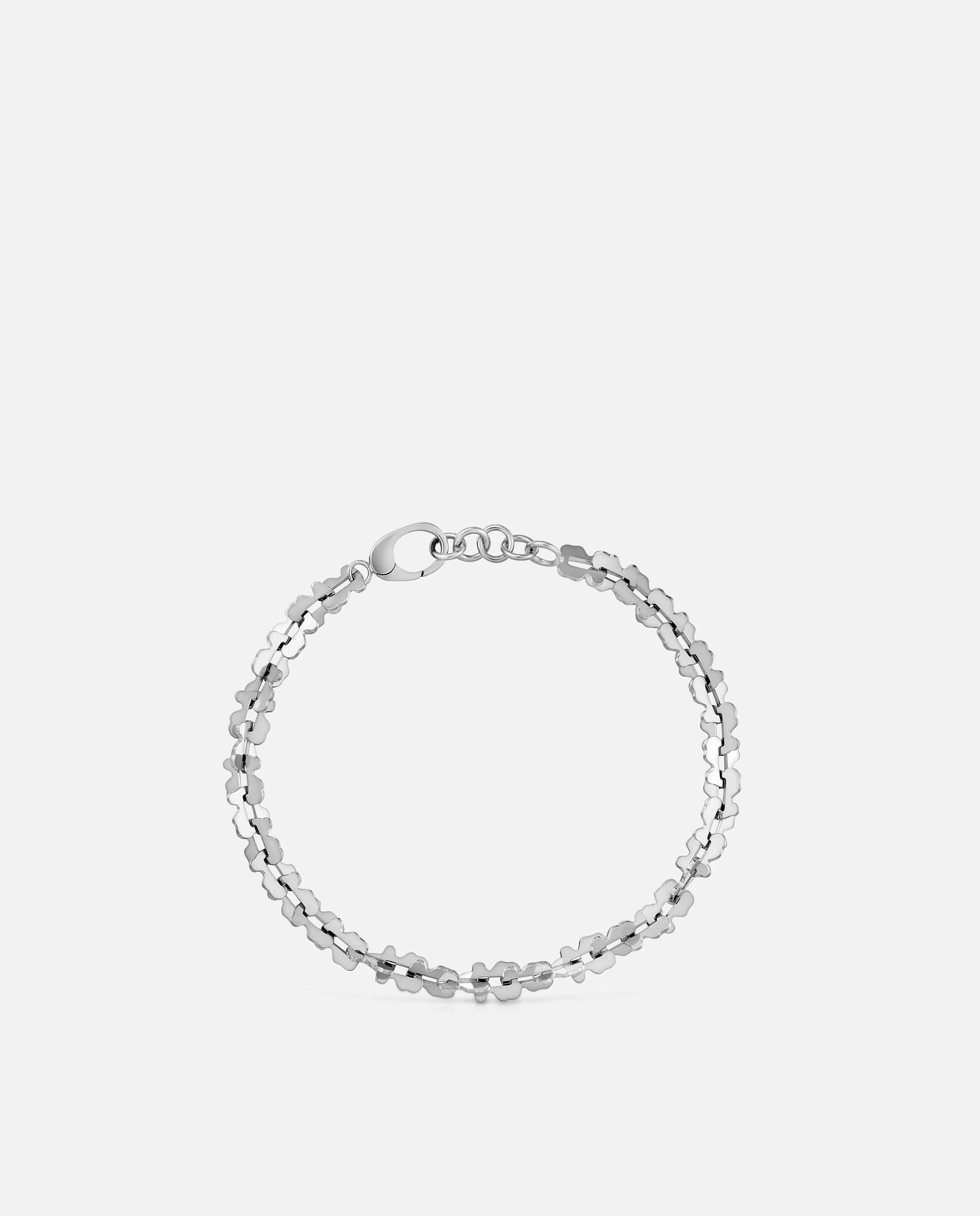 Pulsera de cadena carrusel de acero con motivos oso - Tous - Plateado Plateado-2