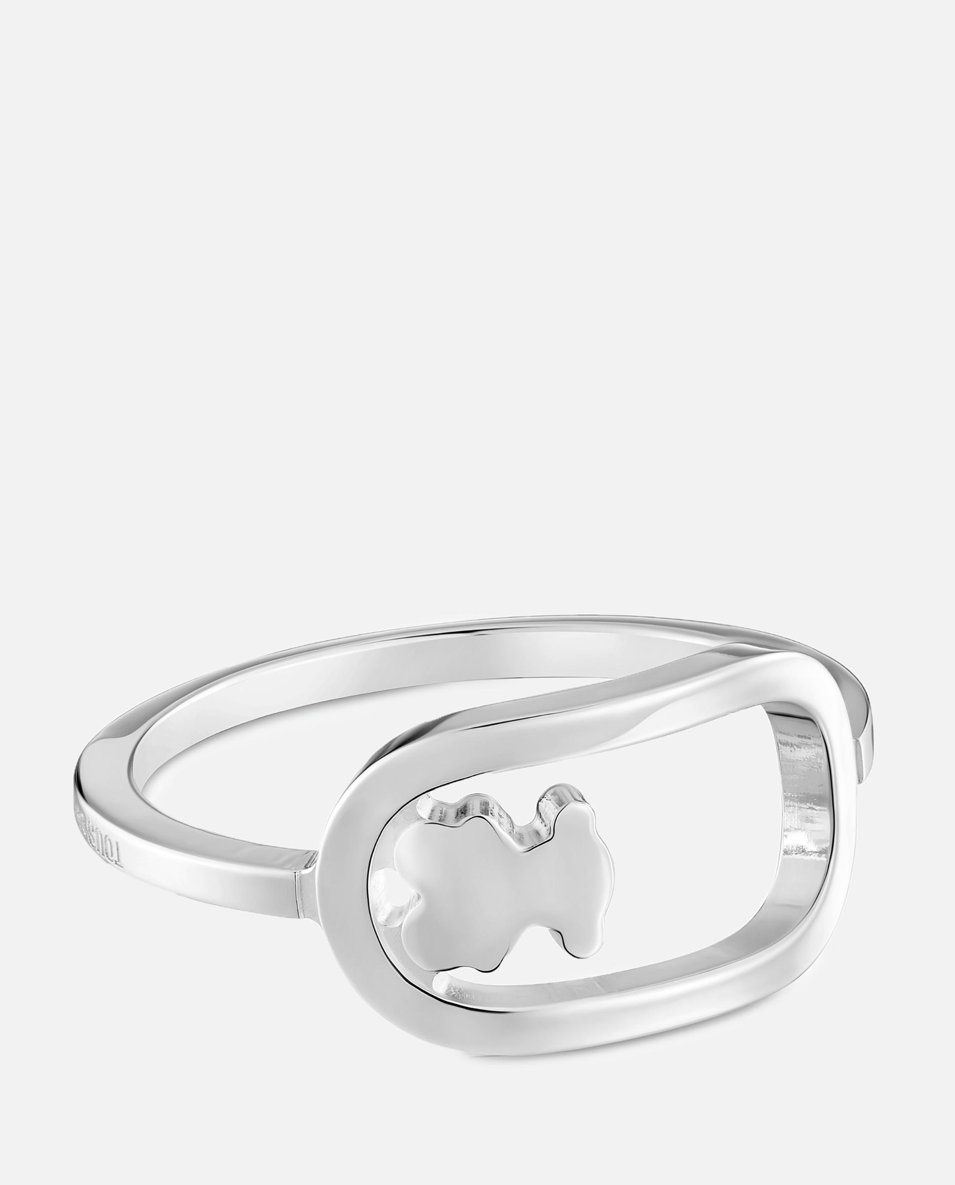 Anillo de plata camille con oso - Tous - Plateado Plateado-2