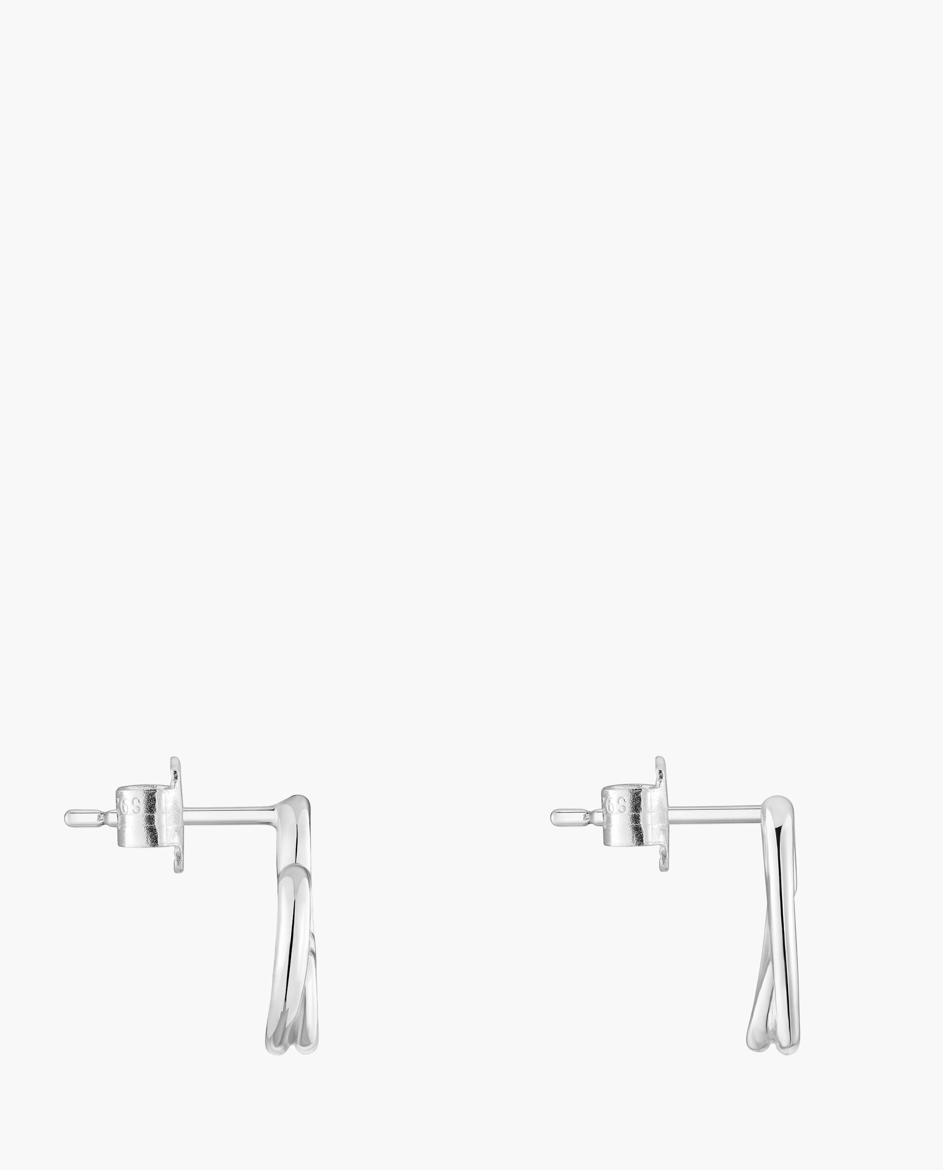 Pendientes flechazo silueta de plata - Tous - Plateado Plateado-2