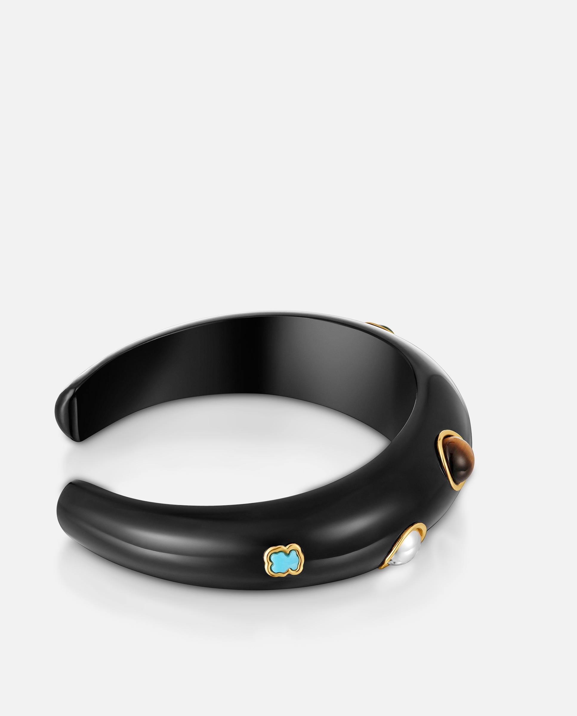 Pulsera de resina con plata warm con gemas - Tous - Multicolor Multicolor-2