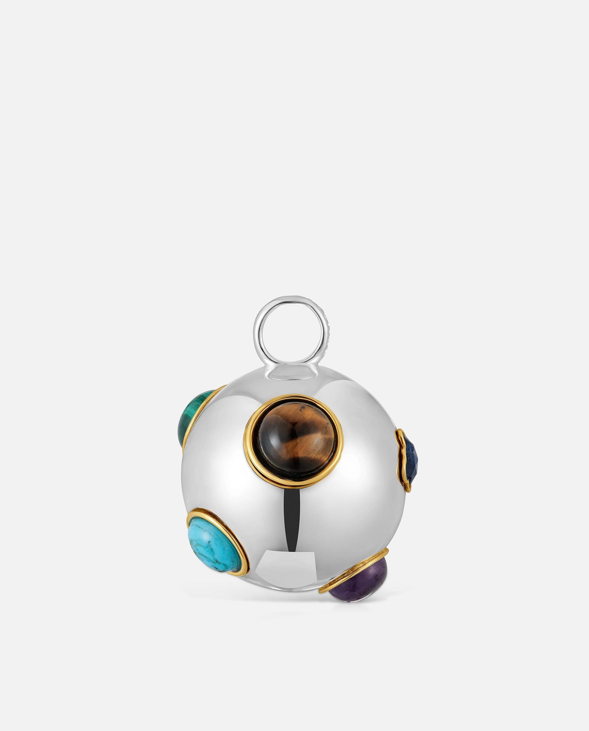 Colgante de plata warm con baño de oro 18 kt sobre plata y gemas - Tous - Multicolor Multicolor-1