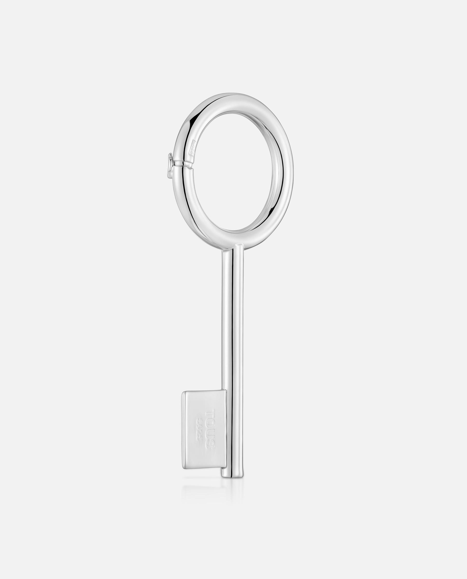 Colgante de plata motivo llave 20 mm unlock - Tous - Plateado Plateado-3