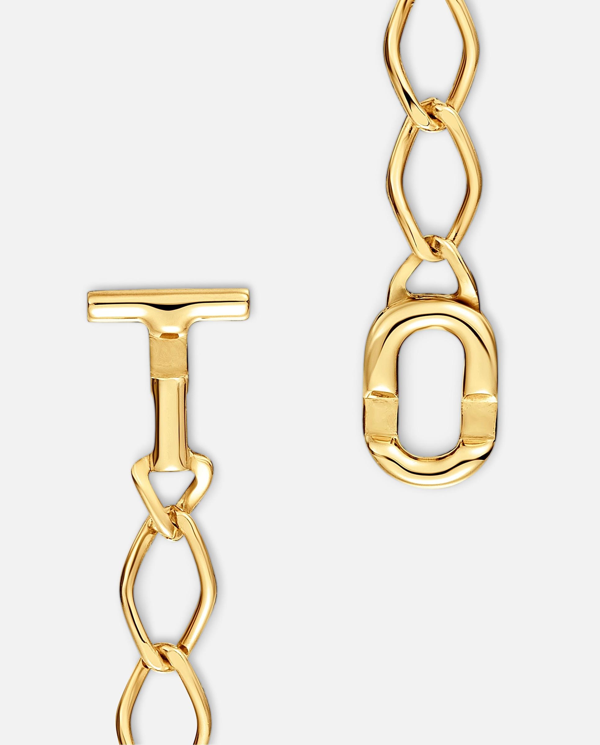 Collar gargantilla romboidal con baño de oro 18 kt sobre plata tous manifesto - Dorado Dorado-4