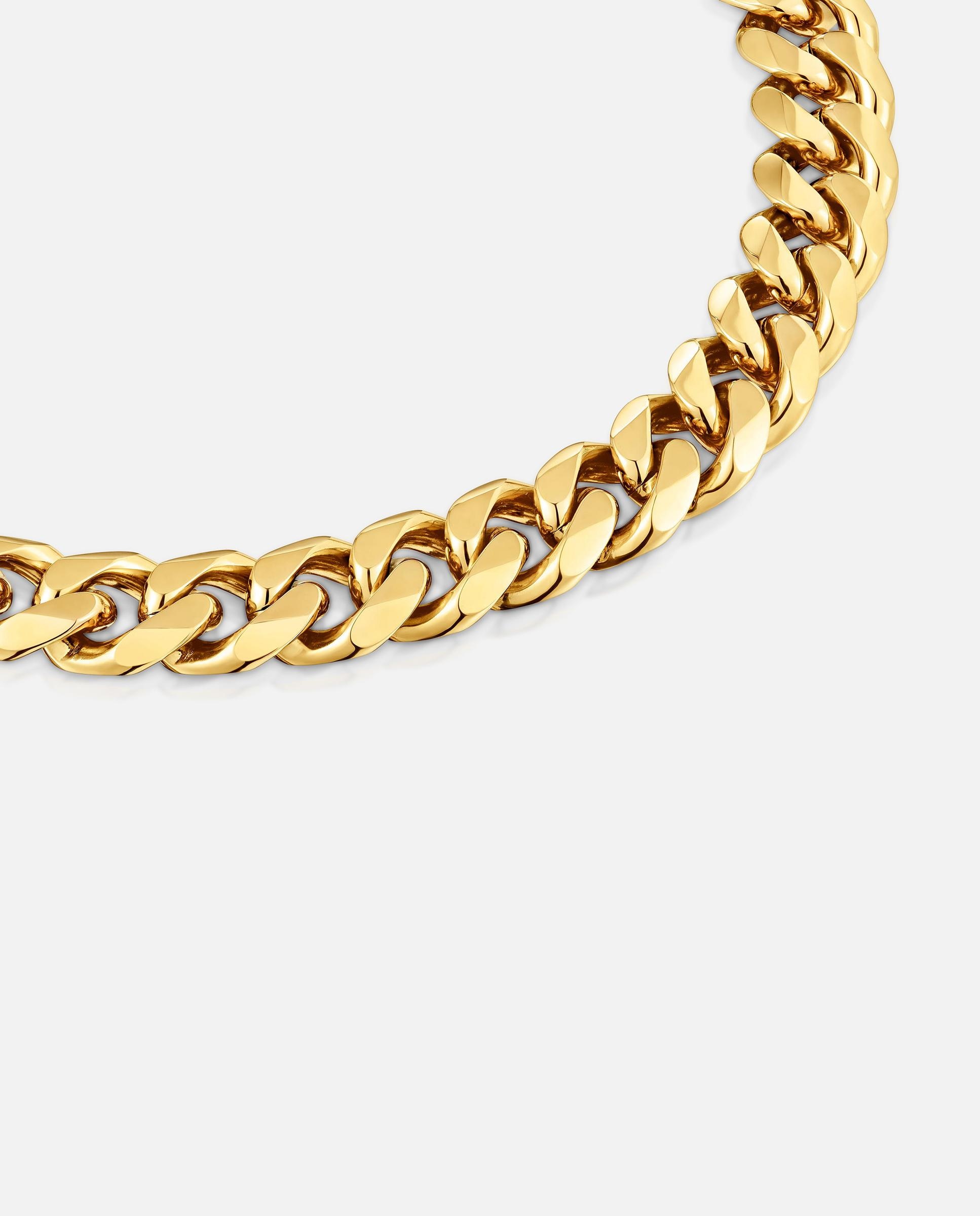 Collar cadena barbada de acero en color dorado basics - Tous - Dorado Dorado-2