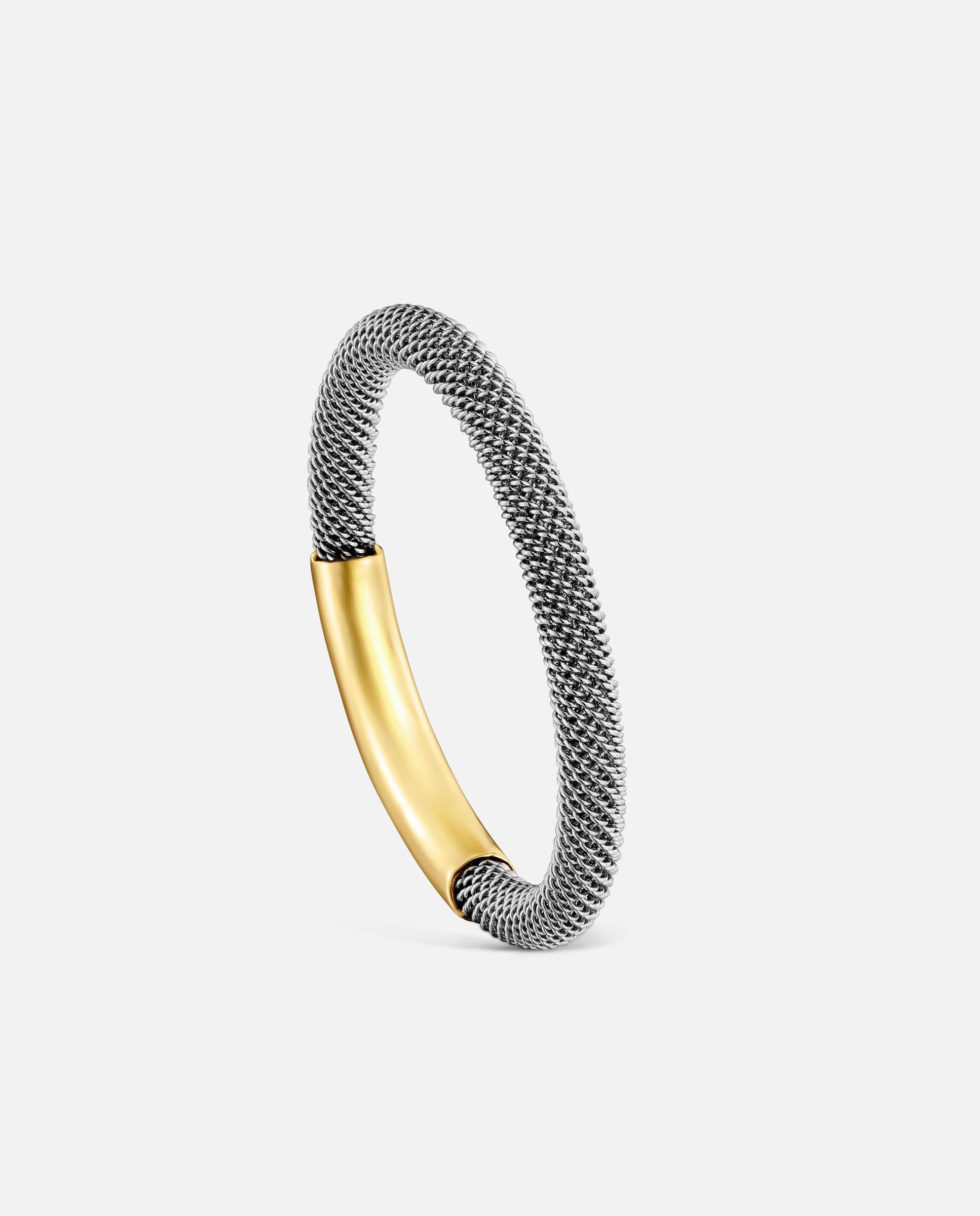 Anillo de acero y oro 14 kt unlock - Tous - Dorado Dorado-1