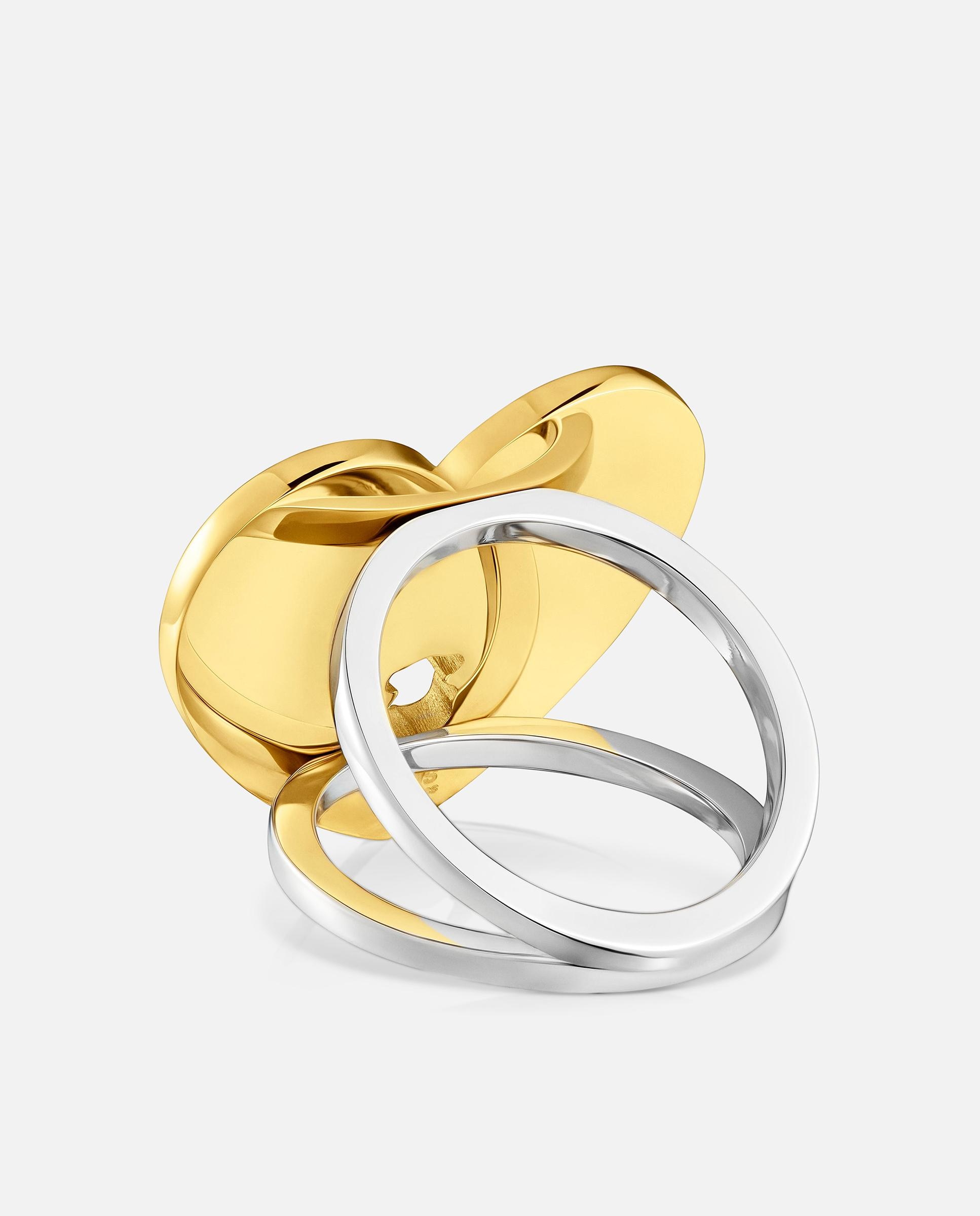 Anillo de acero bicolor motivo corazón charming - Tous - Bicolor Bicolor-3