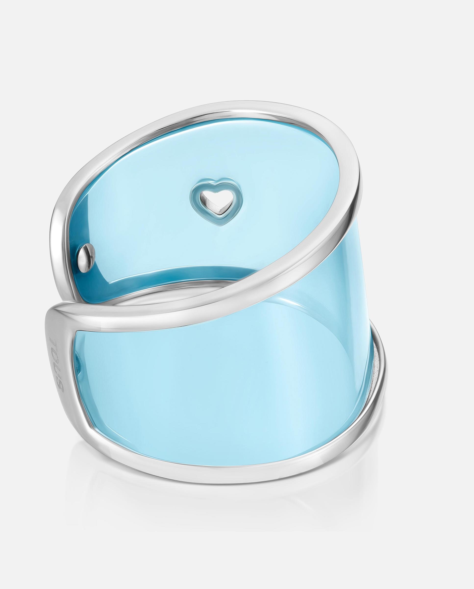 Brazalete de acero y resina azul galaxy - Tous - Bicolor Bicolor-2