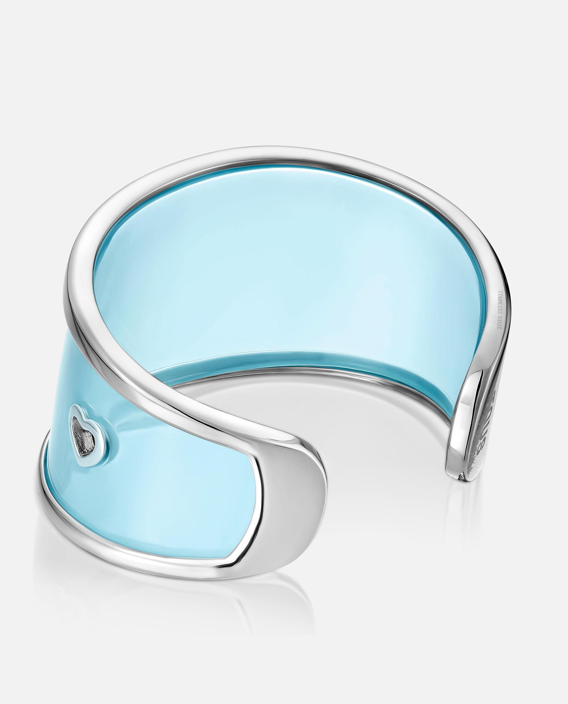 Brazalete de acero y resina azul galaxy - Tous - Bicolor Bicolor-3