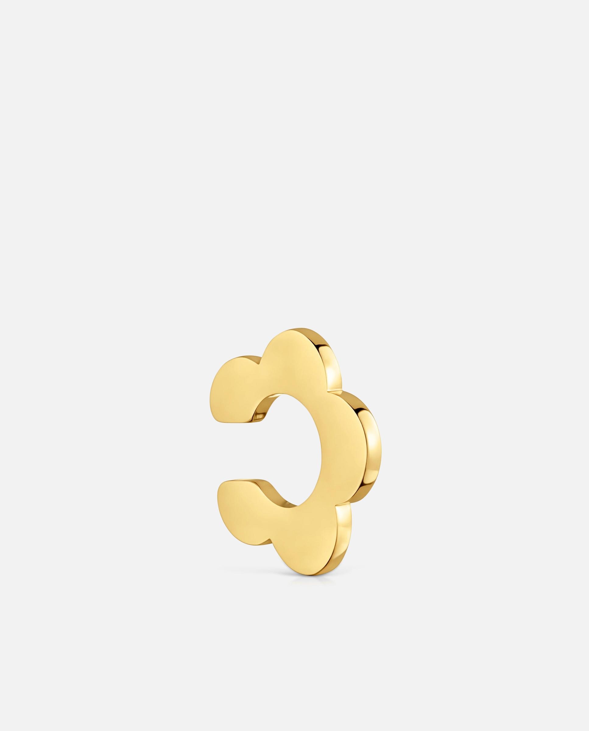 Pendiente individual flor de acero dorado galaxy - Tous - Dorado Dorado-1